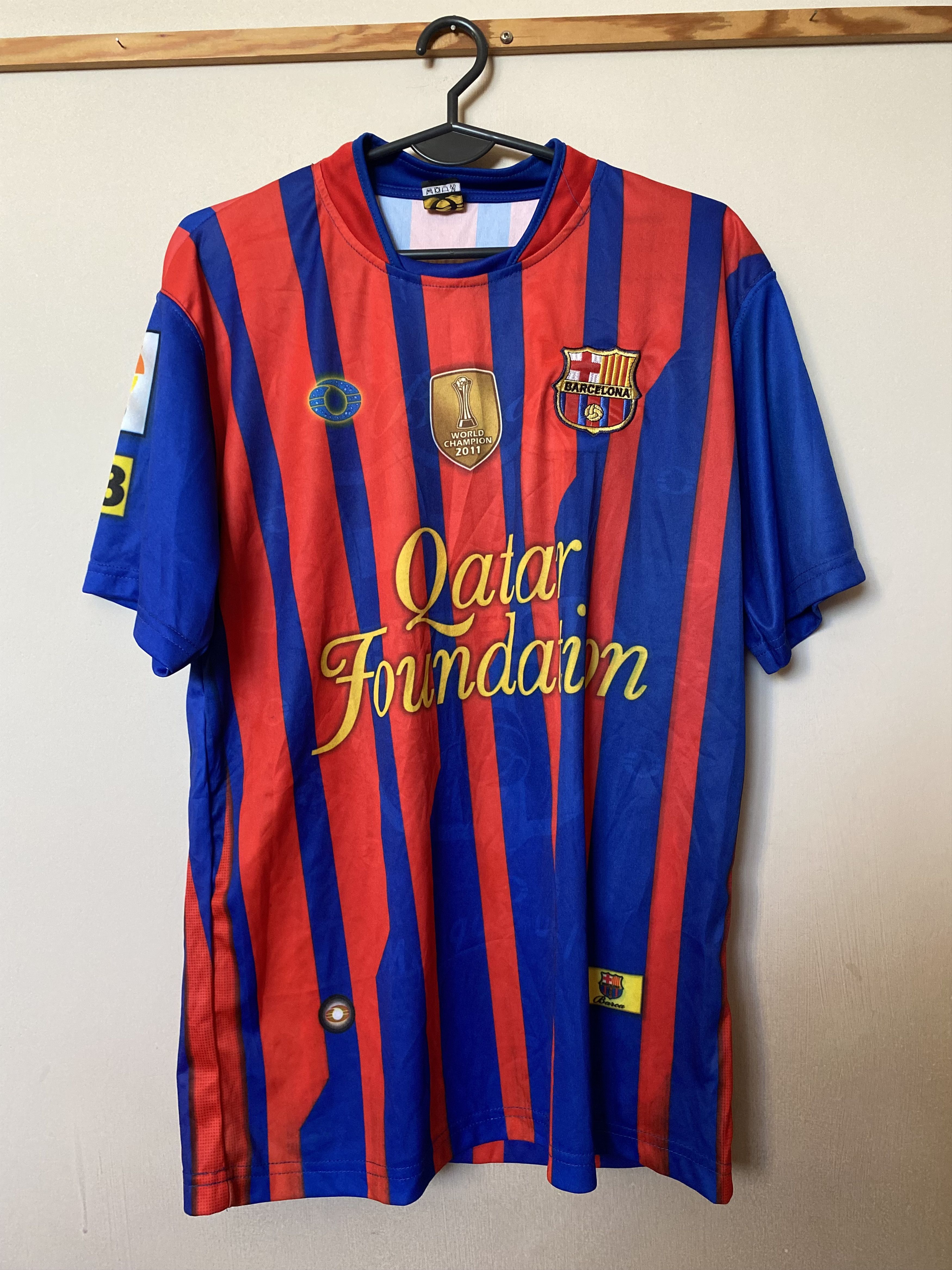 Other Football Jersey F.C BARCELONA - 2011 - 2012 - L - UNIQUE Size US L / EU 52-54 / 3 - 1 Thumbnail