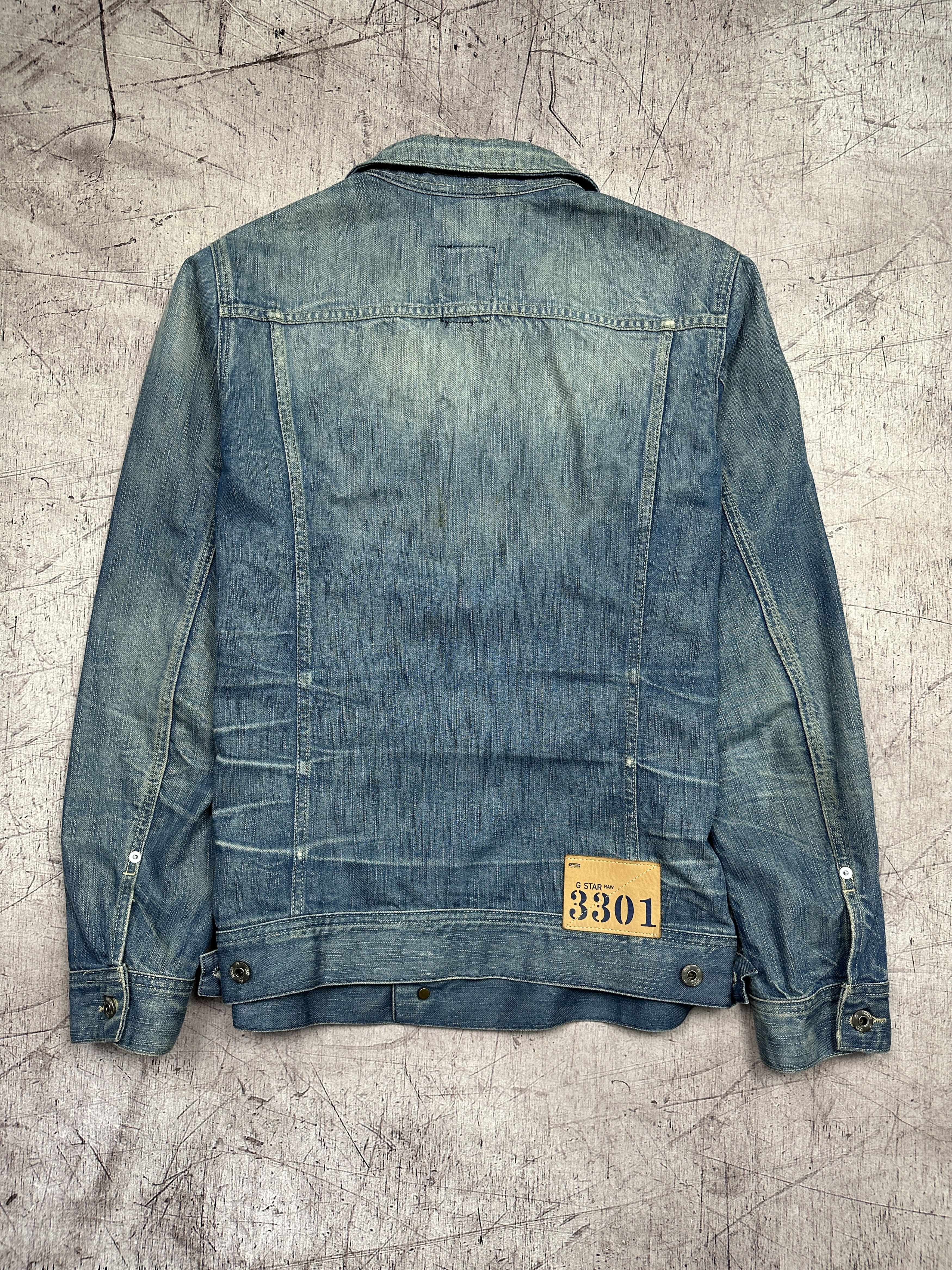 G-Star G Star Raw Vintage Mens Slim Tailor Denim Jacket Size US XL / EU 56 / 4 - 8 Thumbnail