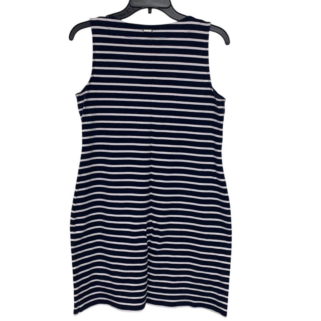 Nautica Nautica Womens Medium Sleeveless Striped V Neck Mini Dress Size M / US 6-8 / IT 42-44 - 3 Thumbnail