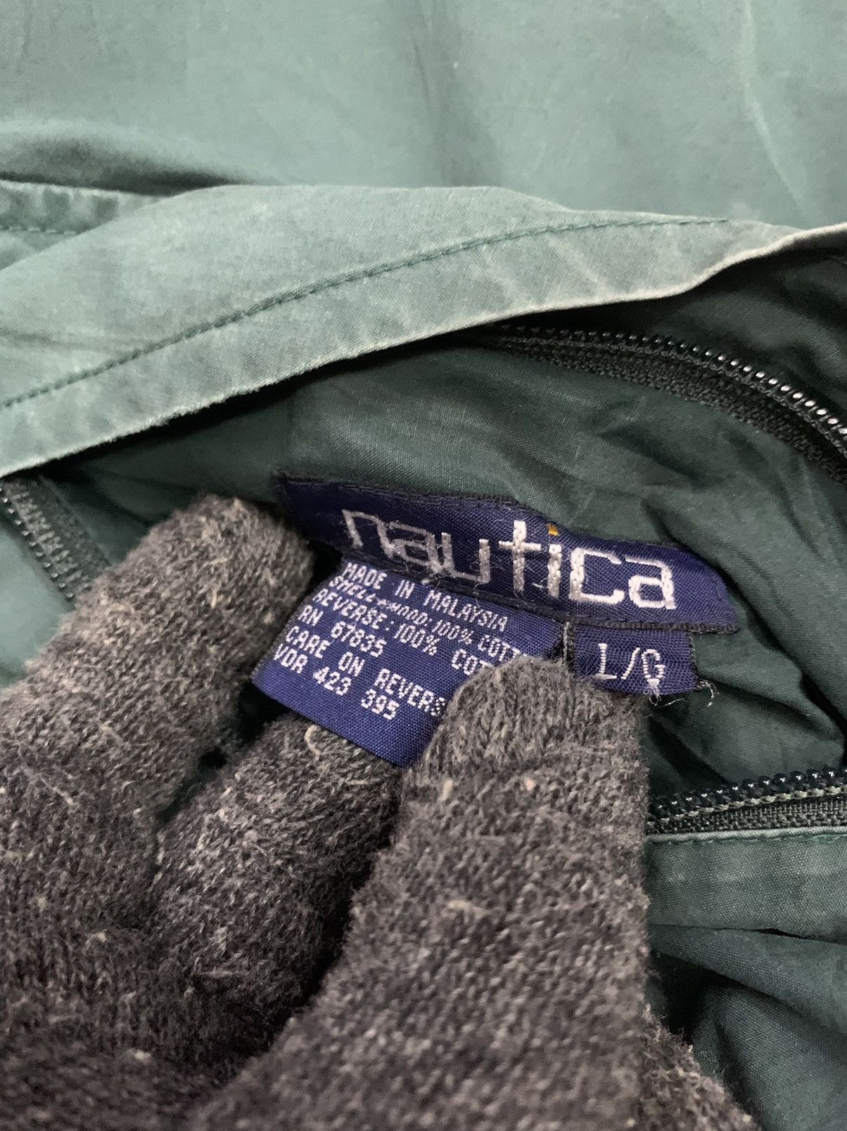Nautica Rare Vintage 90's Nautica Sailing Gear Riversible Jacket Size US L / EU 52-54 / 3 - 9 Thumbnail