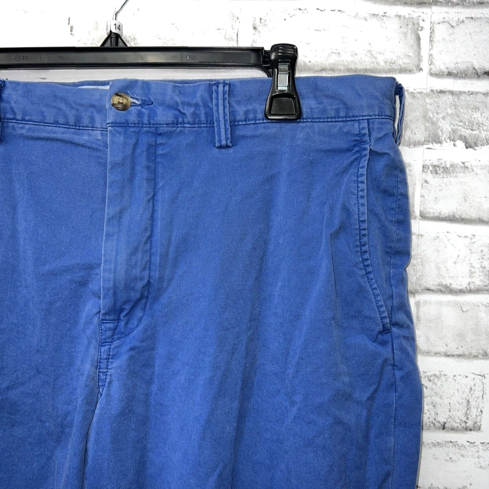 Polo Ralph Lauren Polo Ralph Lauren Pants Mens 36X34 Blue Stretch Straight Fit Comfort Size US M / EU 48-50 / 2 - 2 Thumbnail