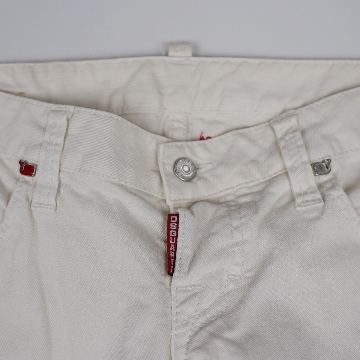 Dsquared2 Dsquared white Jeans Denim Pants Size 33" - 8 Thumbnail