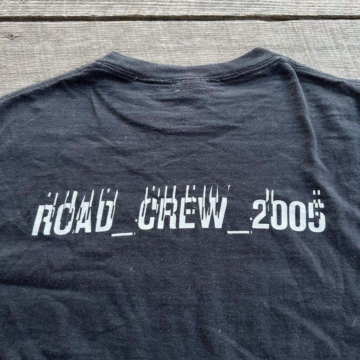 Band Tees Vintage 2005 Nine Inch Nails With Teeth Tour Road Crew Shirt Size US L / EU 52-54 / 3 - 4 Thumbnail