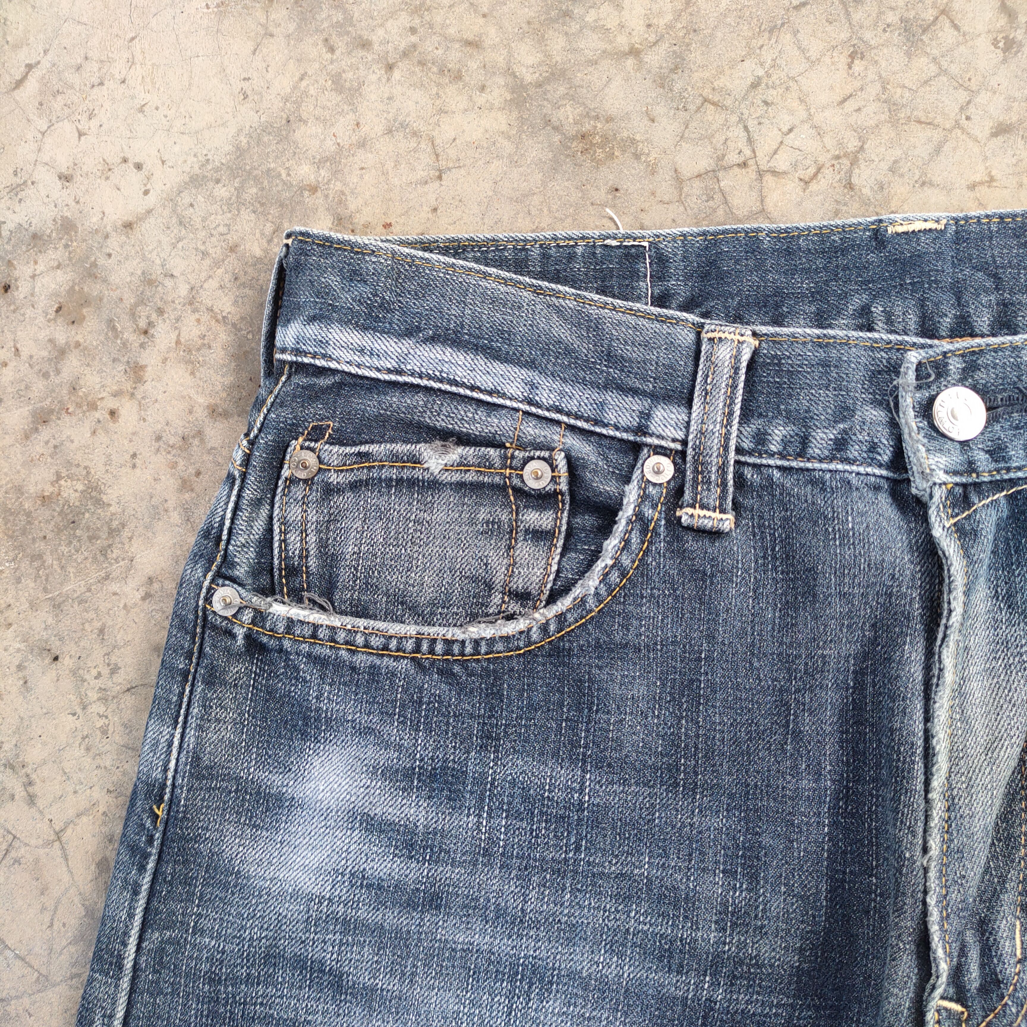 Edwin Edwin vintage faded jeans denim pants Size US 33 - 6 Thumbnail