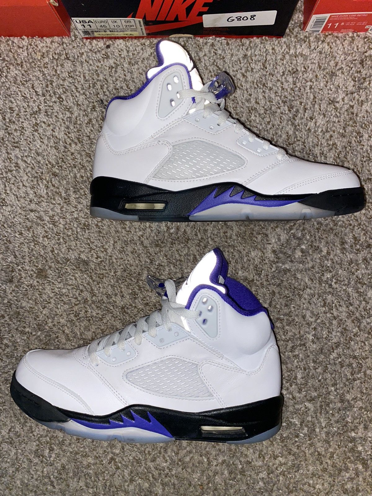 Jordan Brand × Nike “Wmns Size 8 Air Jordan 5 Retro Concord” Size US 8 / IT 38 - 1 Thumbnail