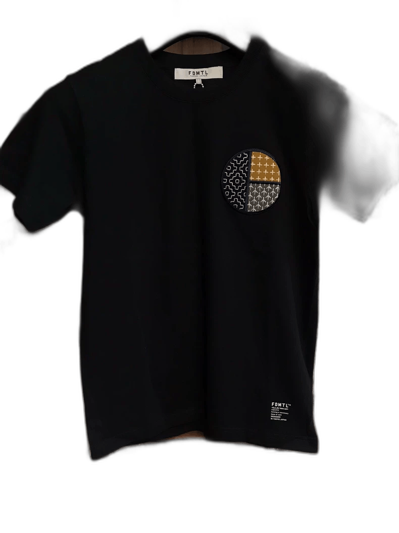Japanese Brand Fdmtl Short Sleeve T-Shirt with Icon Embroidery Size XS / US 0-2 / IT 36-38 - 1 Thumbnail