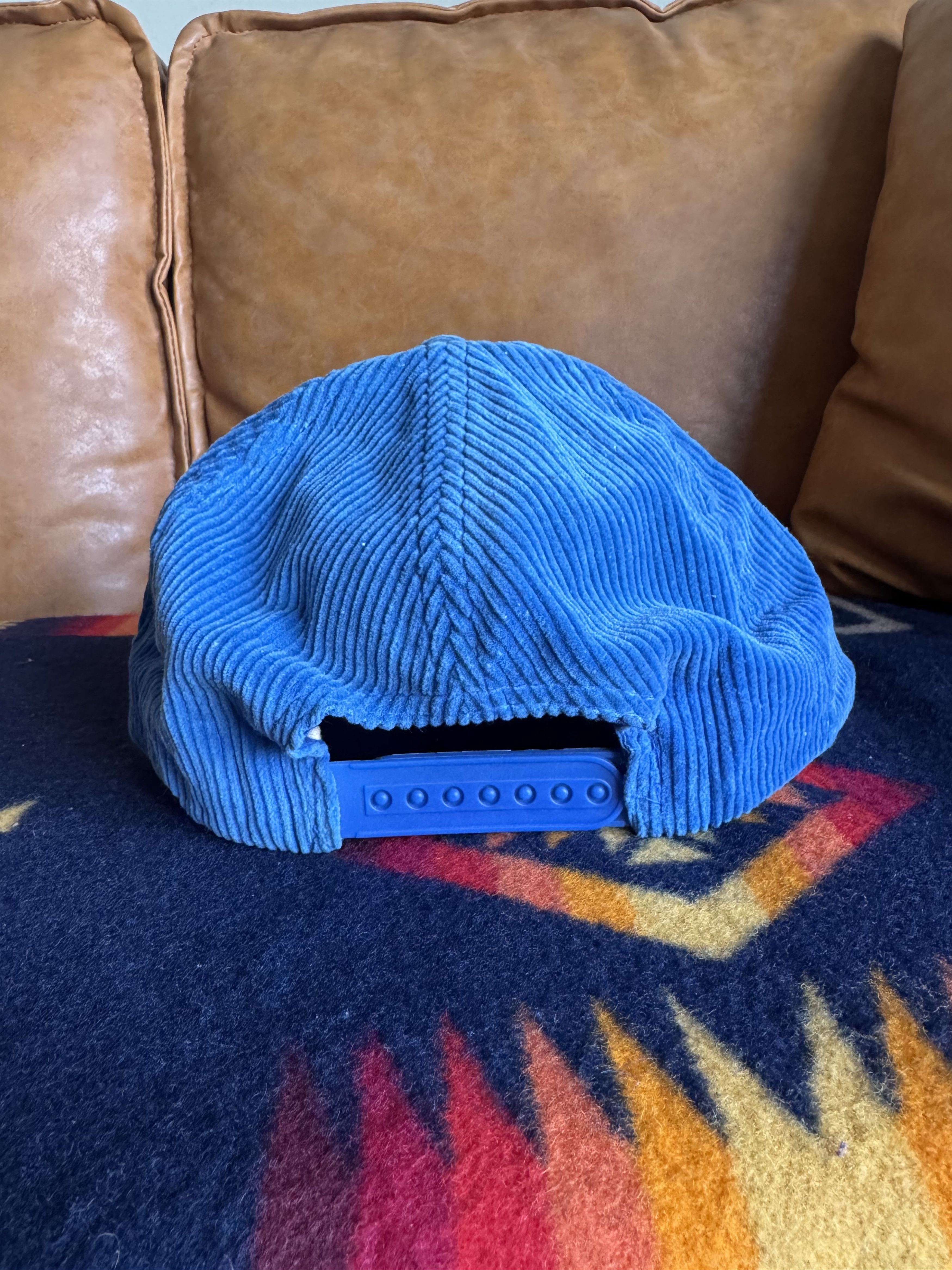 Vintage Vintage Texas Rangers Corduroy Hat - Blue Size ONE SIZE - 3 Thumbnail