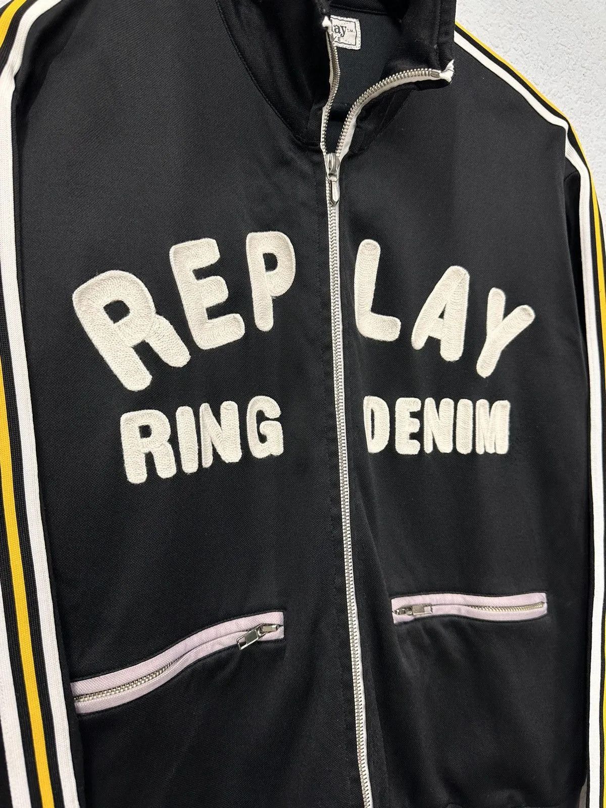 Replay Vintage Replay Zip Hoodie Rare LBG Casual Style Y2K Size US M / EU 48-50 / 2 - 3 Thumbnail