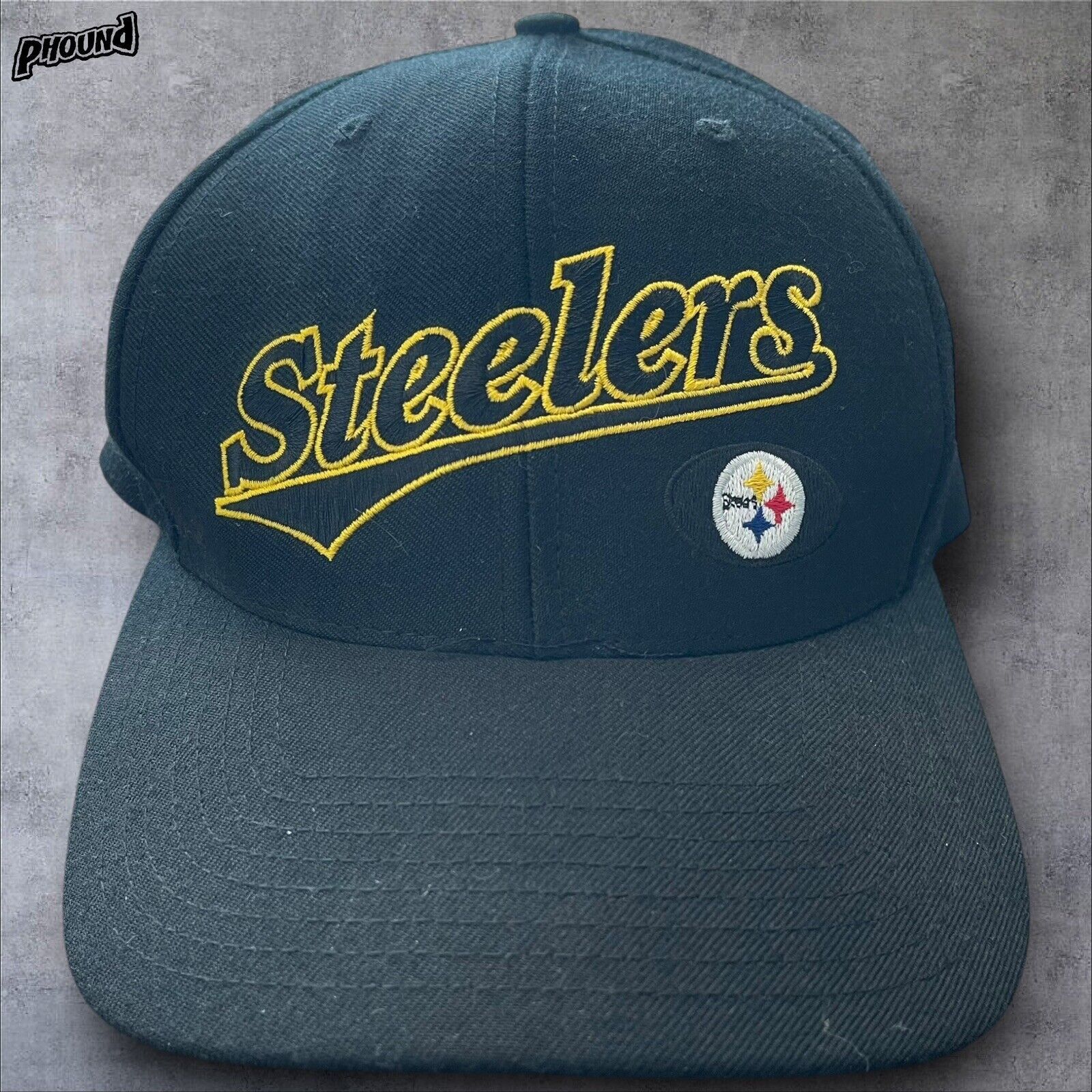 Twins Enterprise Inc. Vtg Pittsburgh Steelers Twins Enterprise SnapBack 30% Wool Size ONE SIZE - 1 Thumbnail