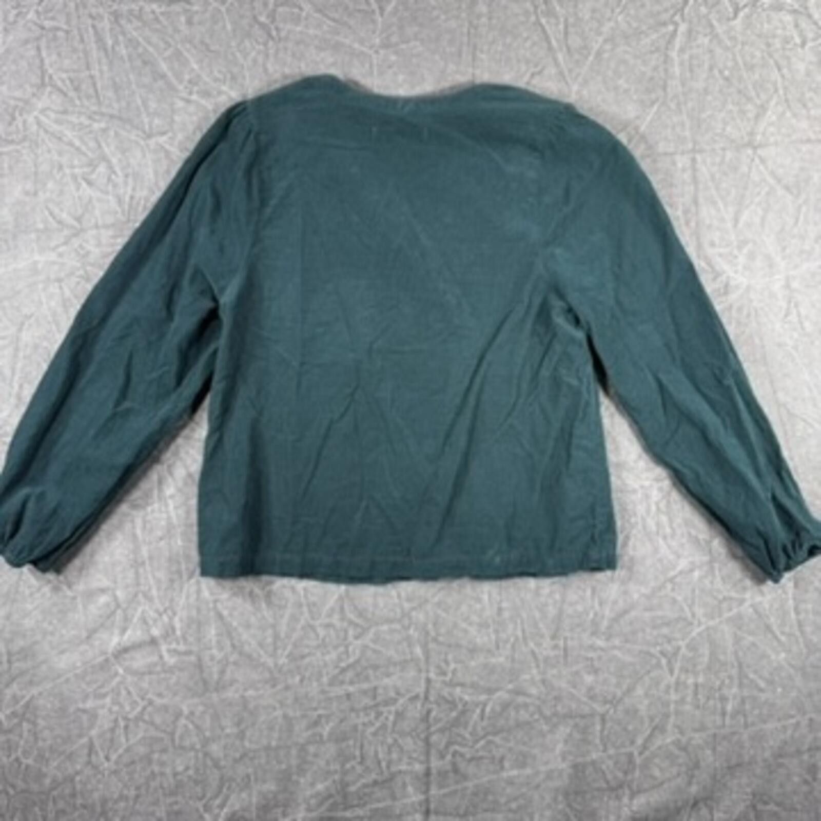 Marine Layer Marine Layer Shirt Women's XS Green Corduroy Cotton Size XS / US 0-2 / IT 36-38 - 6 Thumbnail
