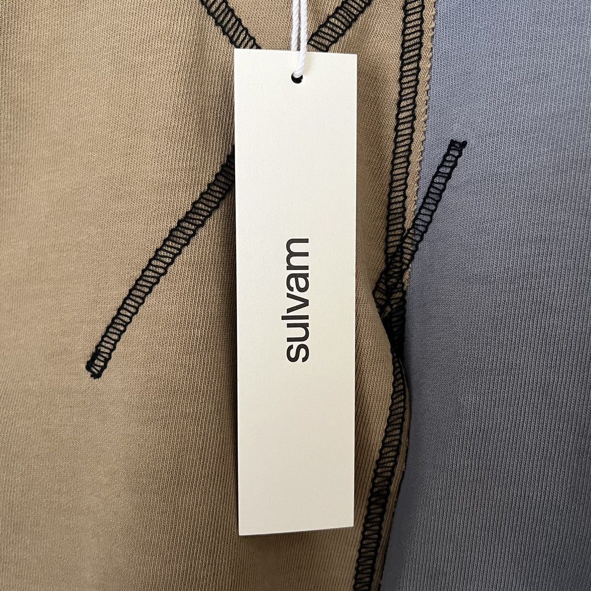 Sulvam Sample Overlock Top BNWT Size US M / EU 48-50 / 2 - 5 Thumbnail