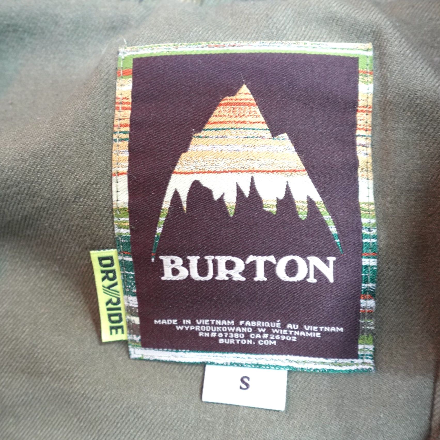 Burton Burton Jacket Small Green Plaid Dunmore Barn Chore Mens Size US S / EU 44-46 / 1 - 3 Thumbnail