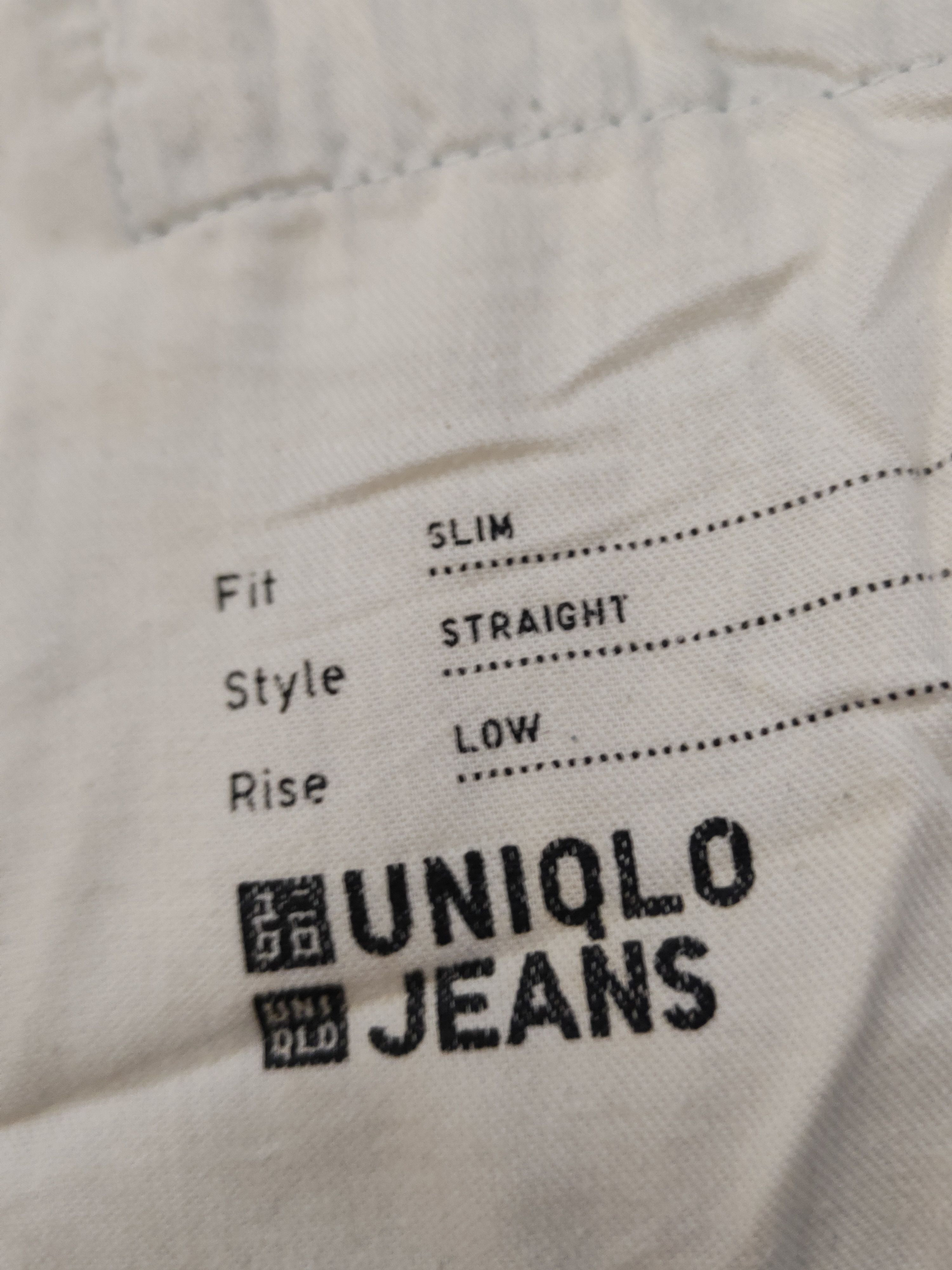 Japanese Brand Uniqlo Blue Faded Distressed Ripped Jeans #W1297 Size US 31 - 13 Thumbnail