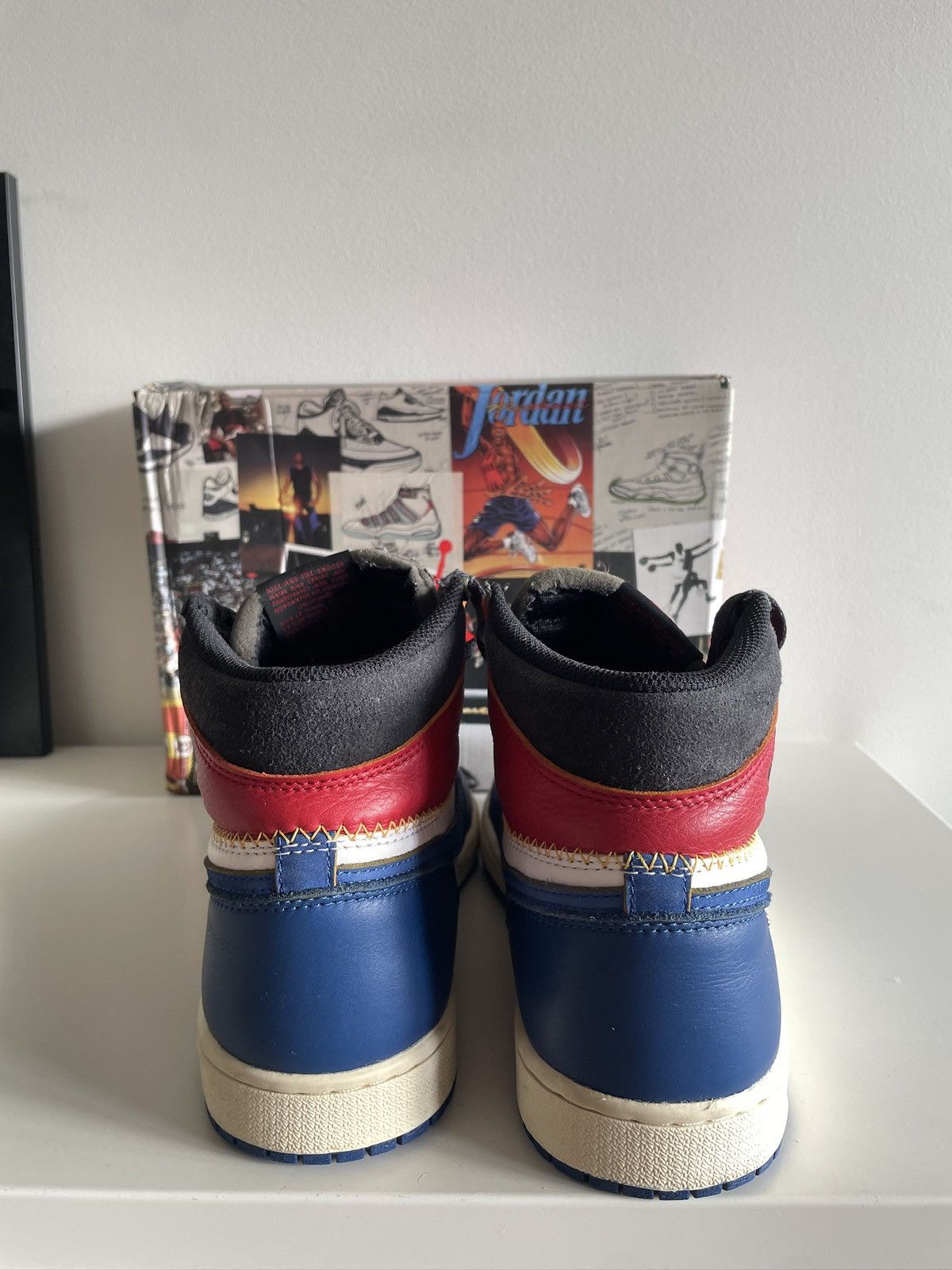 Jordan Brand × Union LA Union x Jordan 1 High OG Storm Blue US9.5 Size US 9.5 / EU 42-43 - 10 Thumbnail