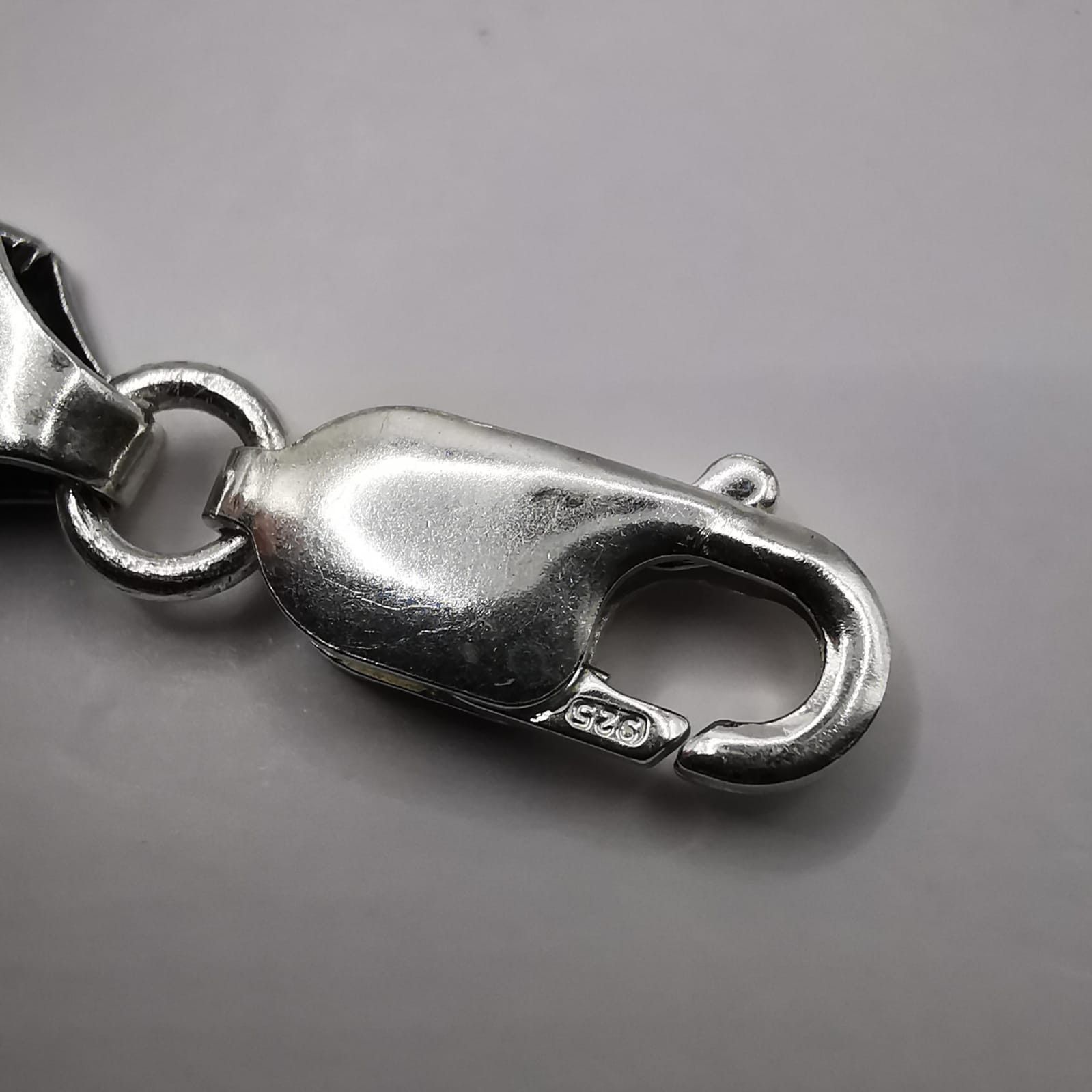 Sterling Silver Vintage Jewelry Chain, 925 Sterling Silver, Signed 31,67g Size ONE SIZE - 4 Thumbnail