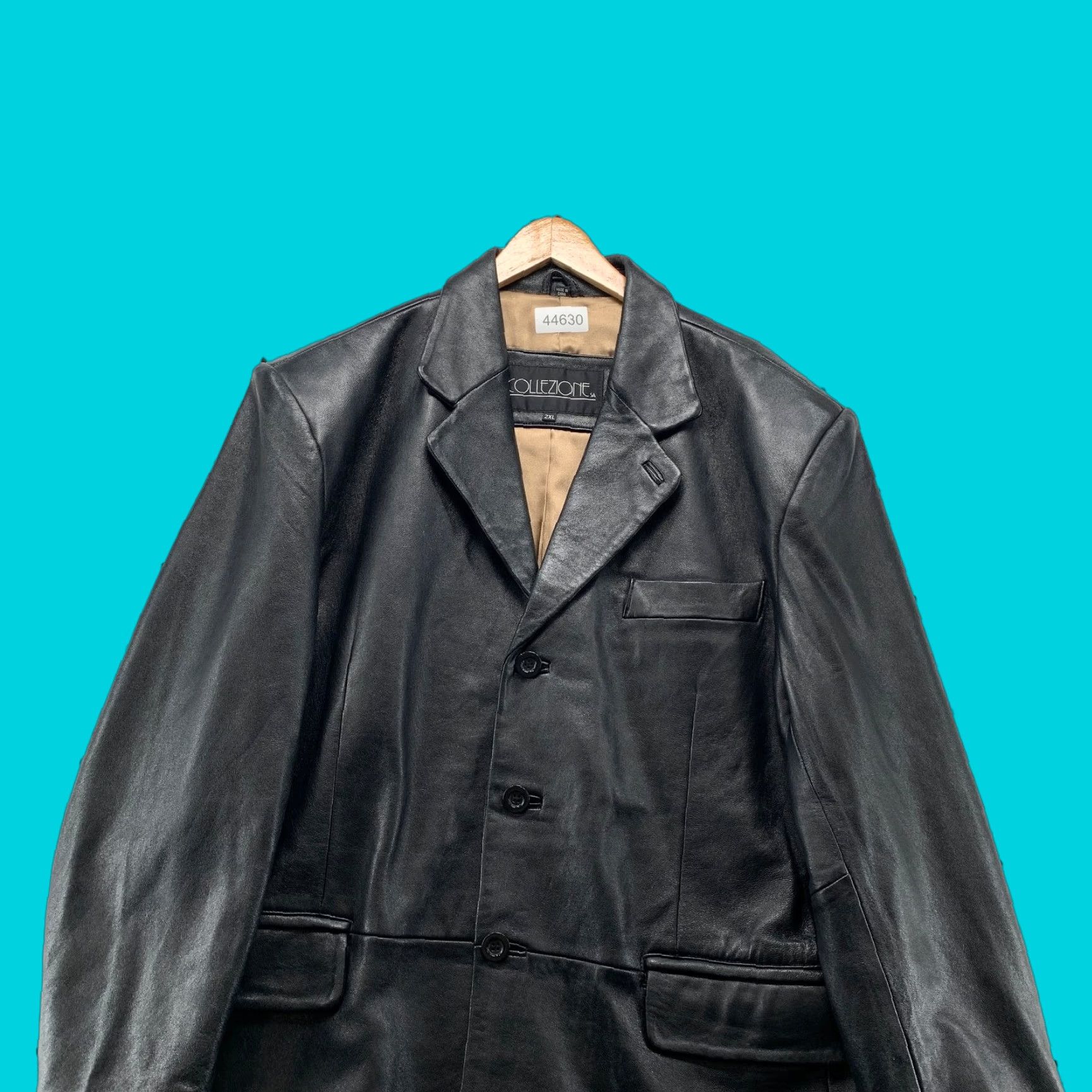 VINTAGE Collezione Leather Jacket Mens 2XL Black Super Natural Dean Winchester Jacket Men 2XL Black Collezione Leather Bomber Tv Decade 90s Mens