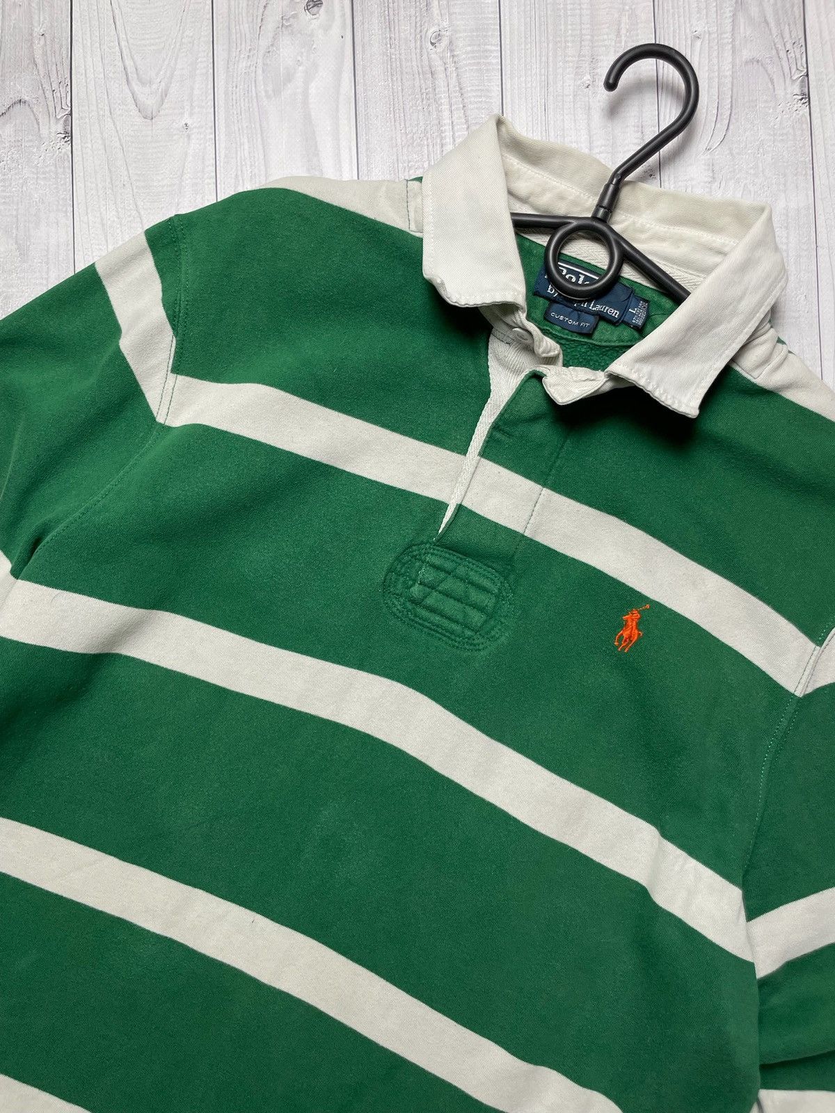 Polo Ralph Lauren Polo Ralph Lauren vintage long sleeve rugby shirt size L Size US L / EU 52-54 / 3 - 2 Thumbnail