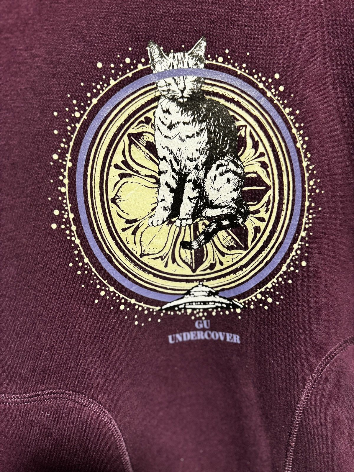 GU × Undercover GU x UNDERCOVER LONG SWEATSHIRT Size XS / US 0-2 / IT 36-38 - 3 Thumbnail