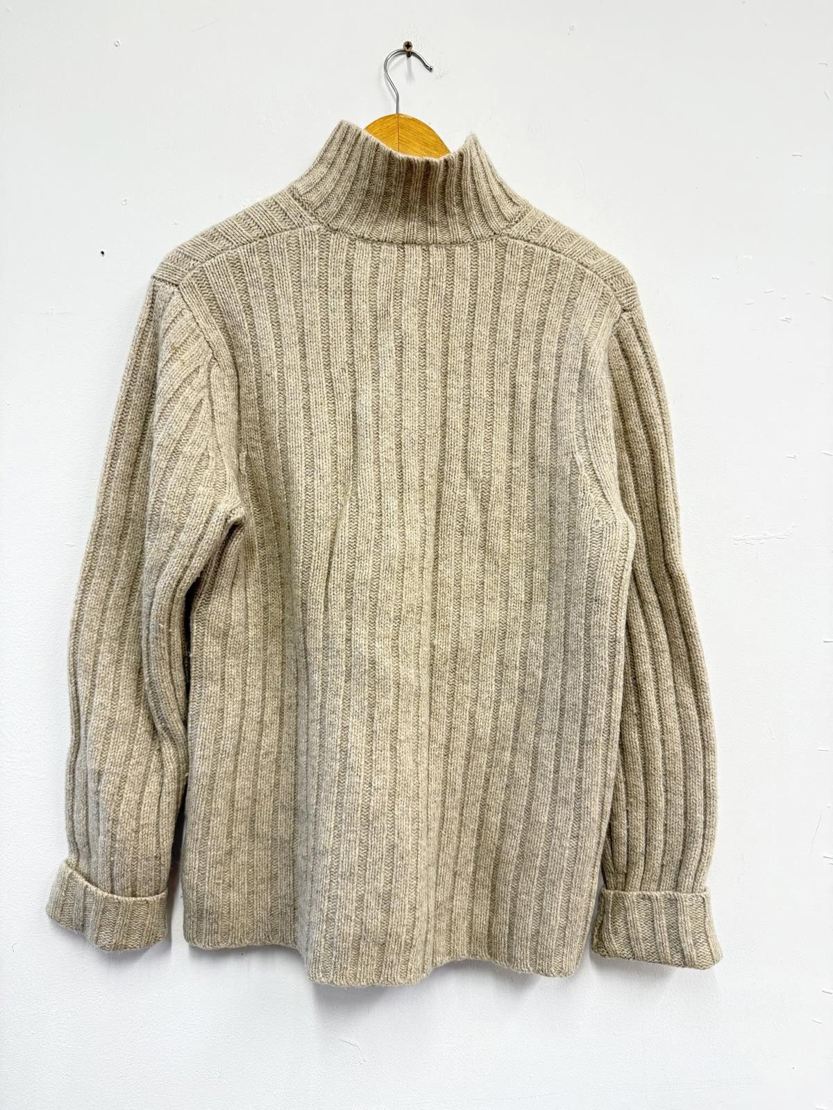 Gap GAP Beige Cable Knit Sweater Size L Size US L / EU 52-54 / 3 - 4 Thumbnail