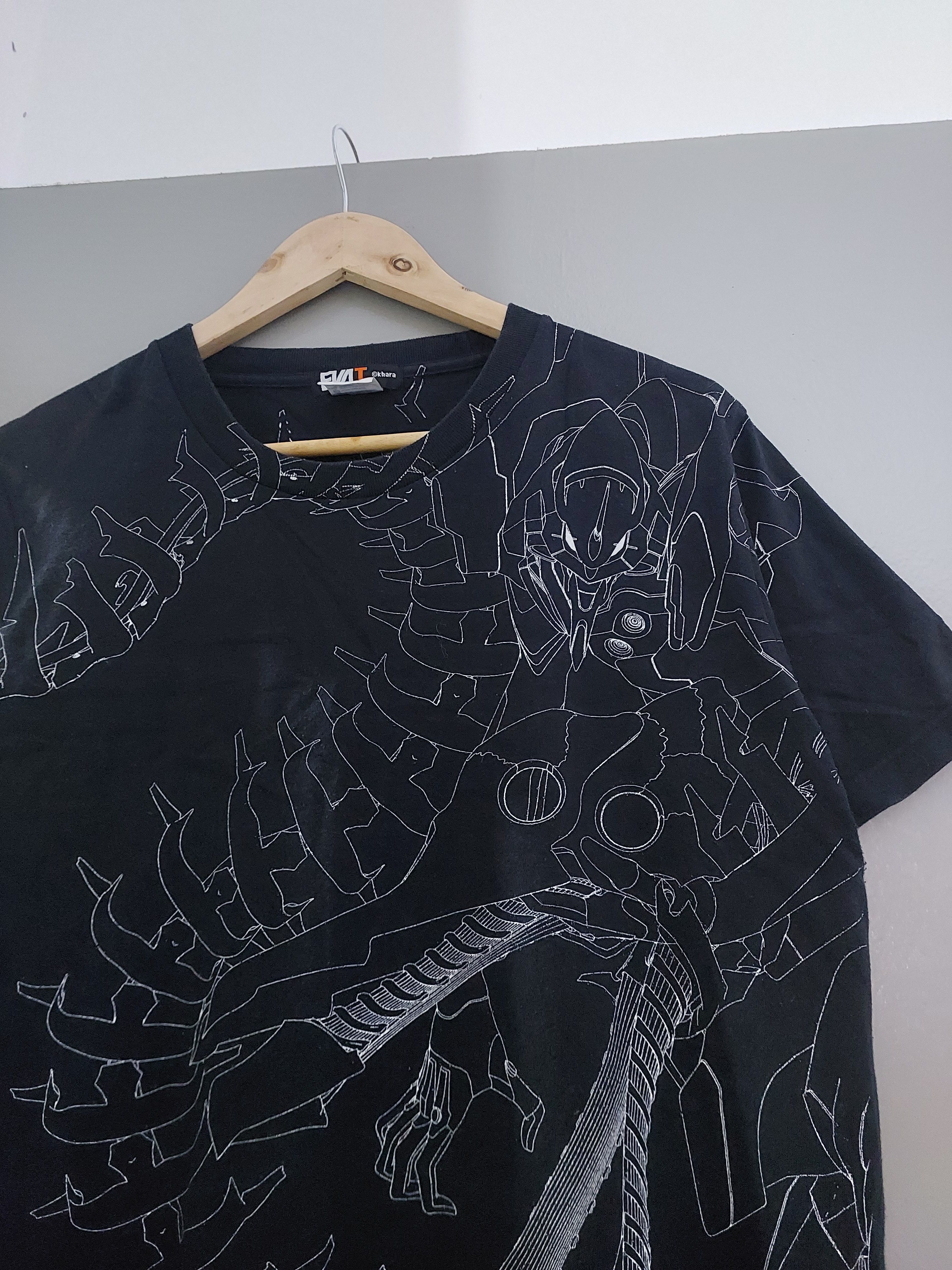 Anime EVANGELION ANIME T-SHIRT Size US L / EU 52-54 / 3 - 2 Thumbnail