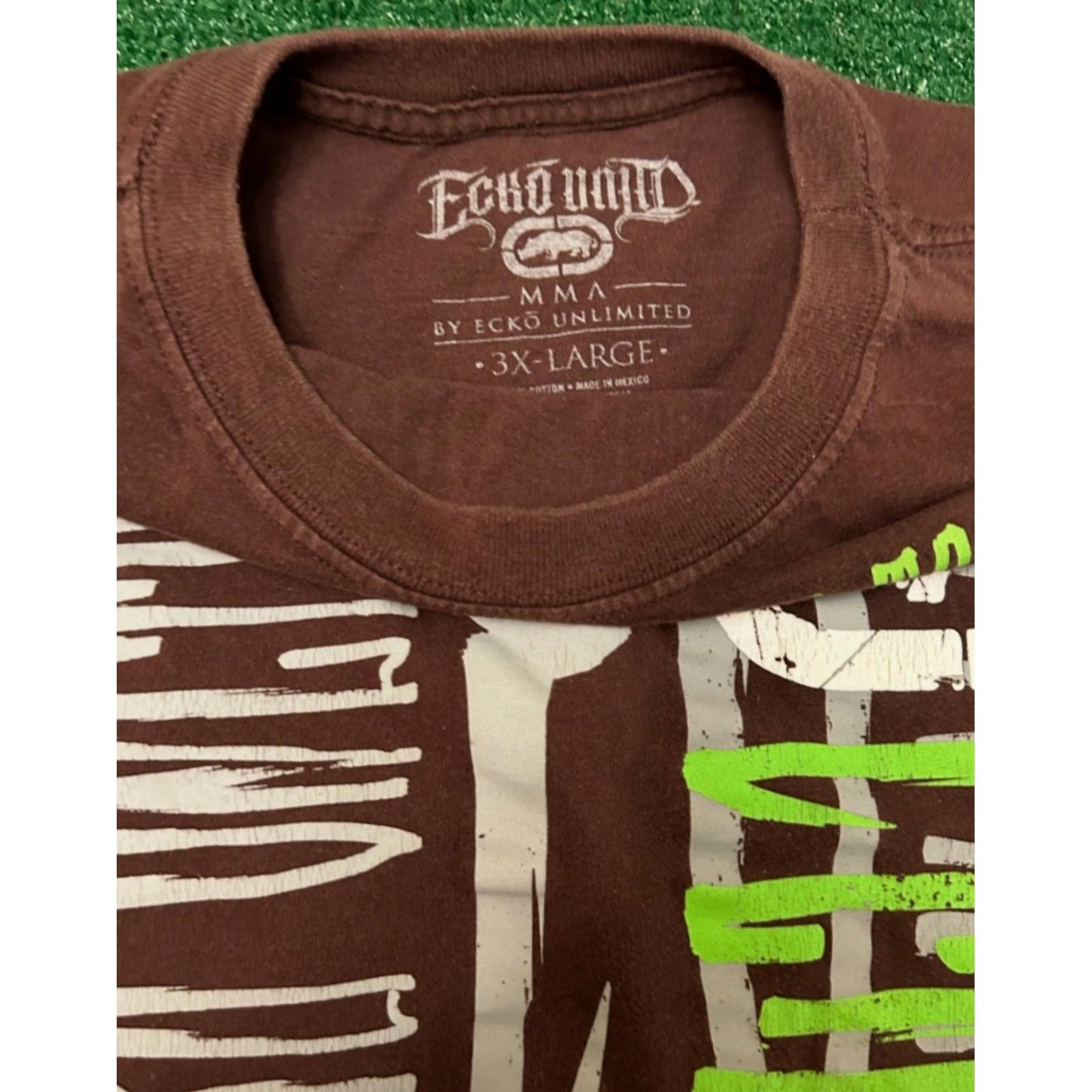 Ecko Unltd. Vintage Ecko Unltd MMA Graffiti Shirt Size 3XL Hip Hop 90s Y2K 2000s VTG Mens Size US XXL / EU 58 / 5 - 2 Thumbnail