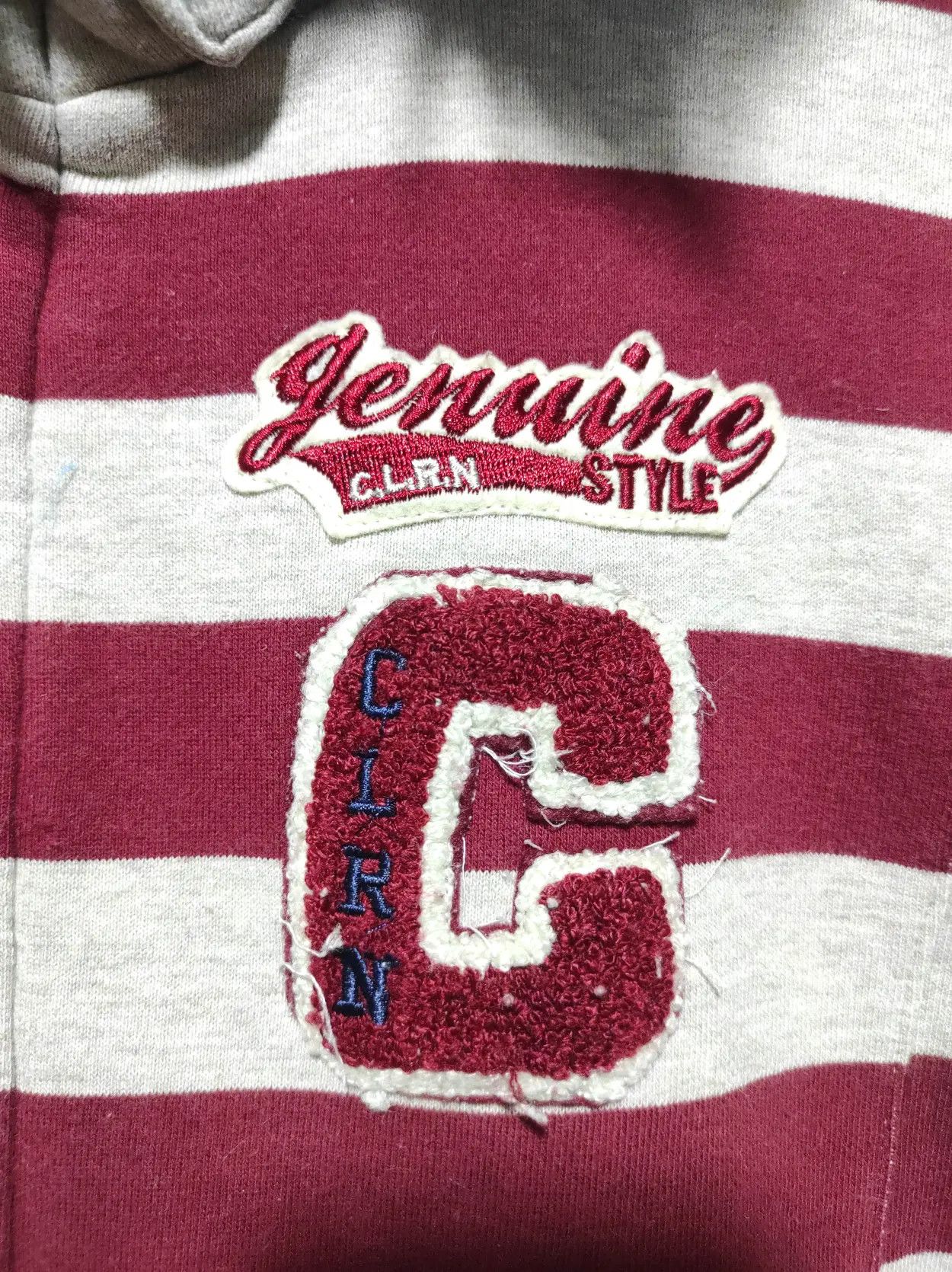 Japanese Brand Clride Stripe zip fur hoodie ifsix LGB style Size US S / EU 44-46 / 1 - 4 Thumbnail