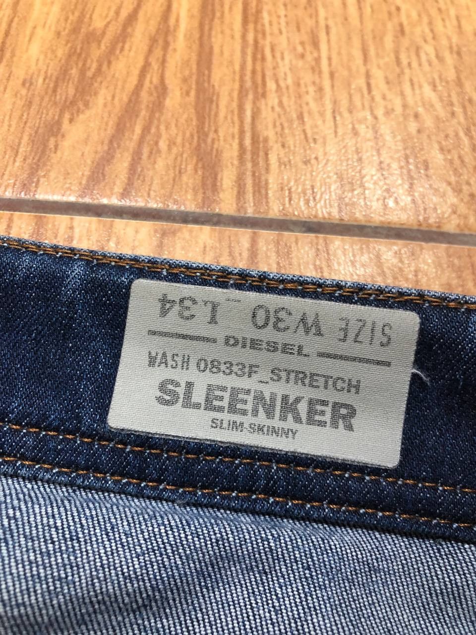 Diesel Diesel SLEENKER Jeans Dark Blue Slim Skinny Stretch jeans Size US 30 / EU 46 - 2 Thumbnail