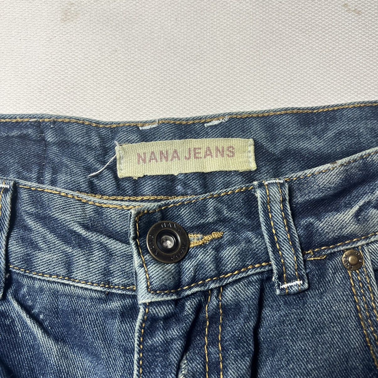 Japanese Brand × Vintage Nana Distressed Skull Short Size US 30 / EU 46 - 4 Thumbnail