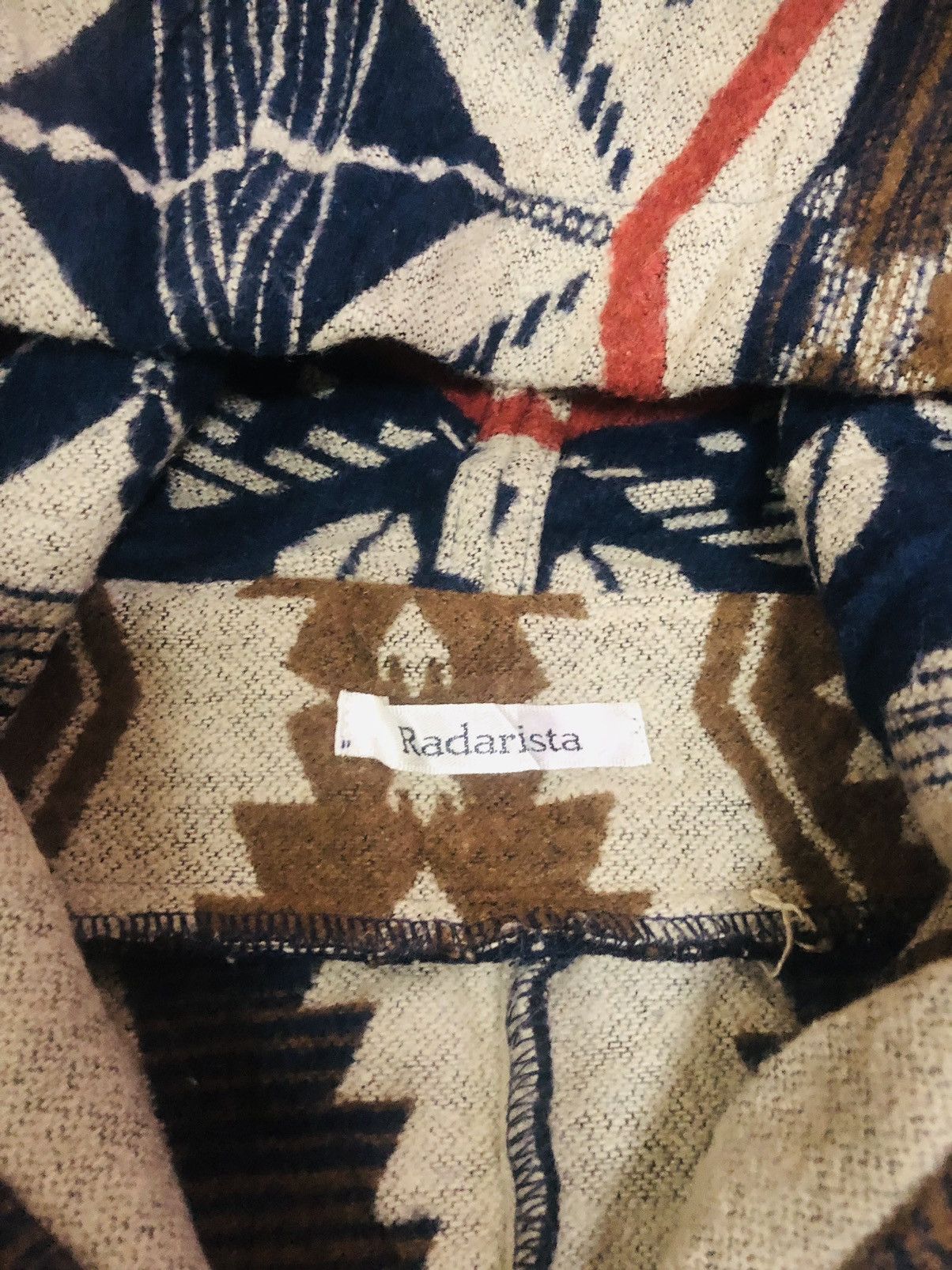 Japanese Brand × Native Radarista native Navajo parkas hoodie Size US L / EU 52-54 / 3 - 9 Thumbnail