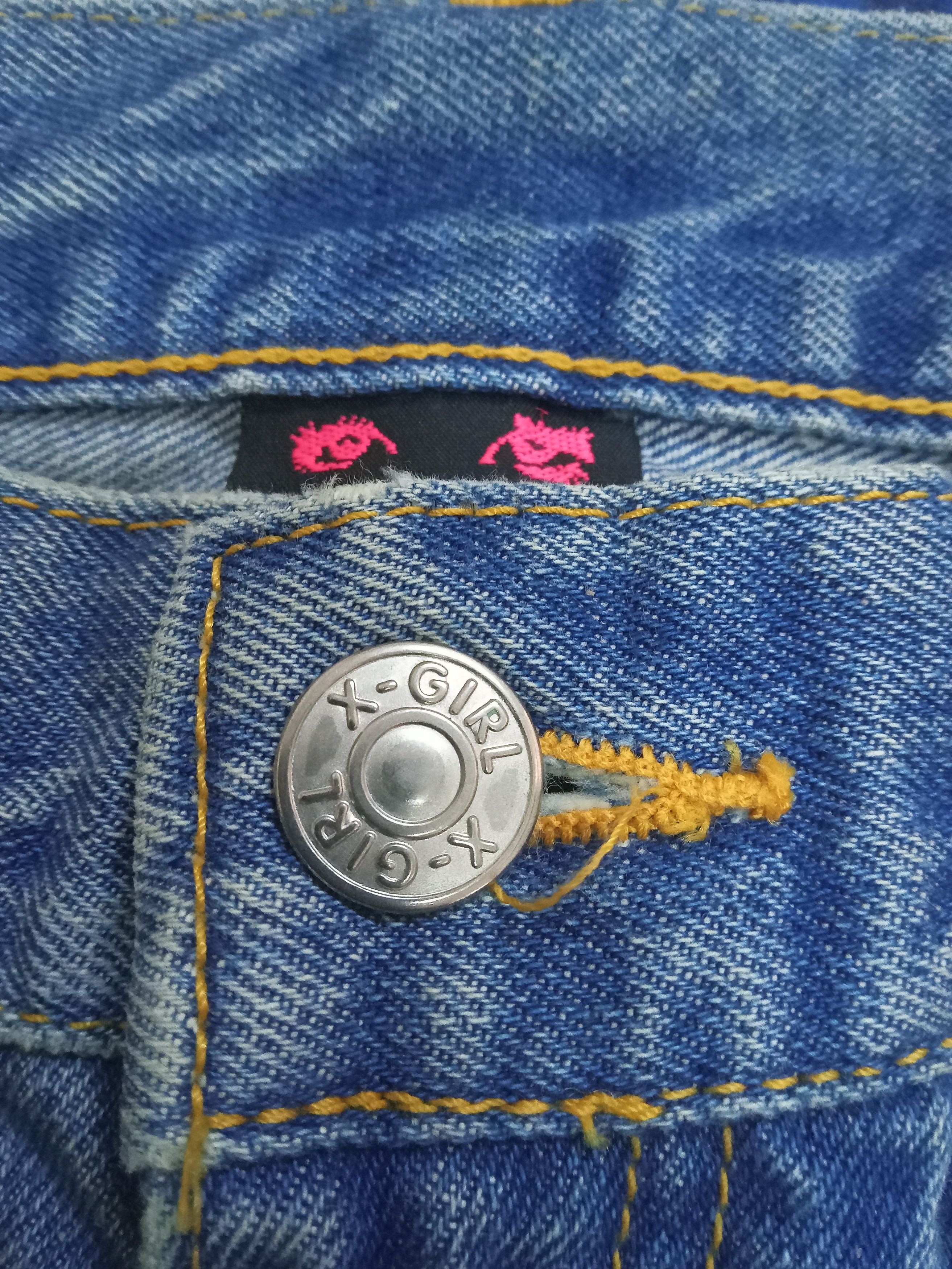 Japanese Brand X-Girl Jeans Size US 29 - 7 Thumbnail