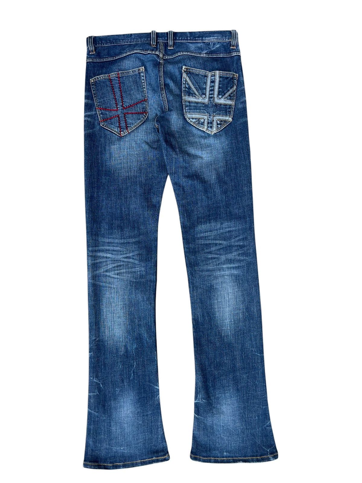 If Six Was Nine Clawmark Stretch Denim Nicole Hideaways Bootcut Jeans Size US 31 - 15 Thumbnail