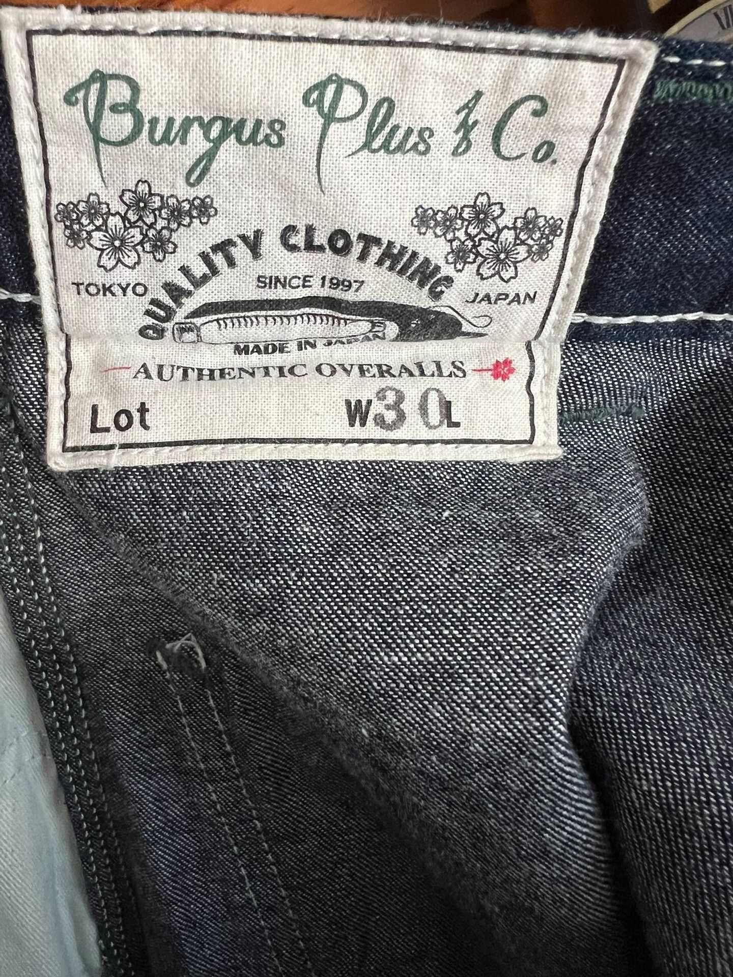 Burgus Plus BURGUS PLUS Indigo Painter Pants Size US 30 / EU 46 - 8 Thumbnail
