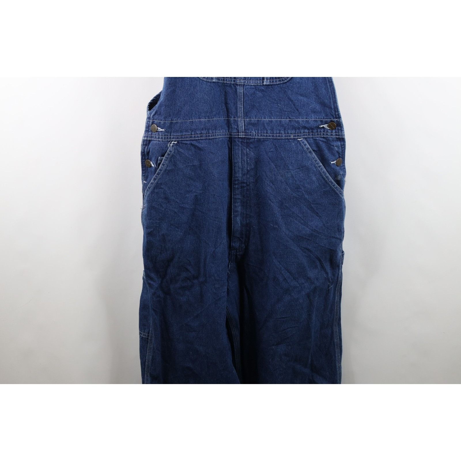 Carhartt Vintage Carhartt Distressed Spell Out Wide Leg Overalls Size US 38 / EU 54 - 3 Thumbnail