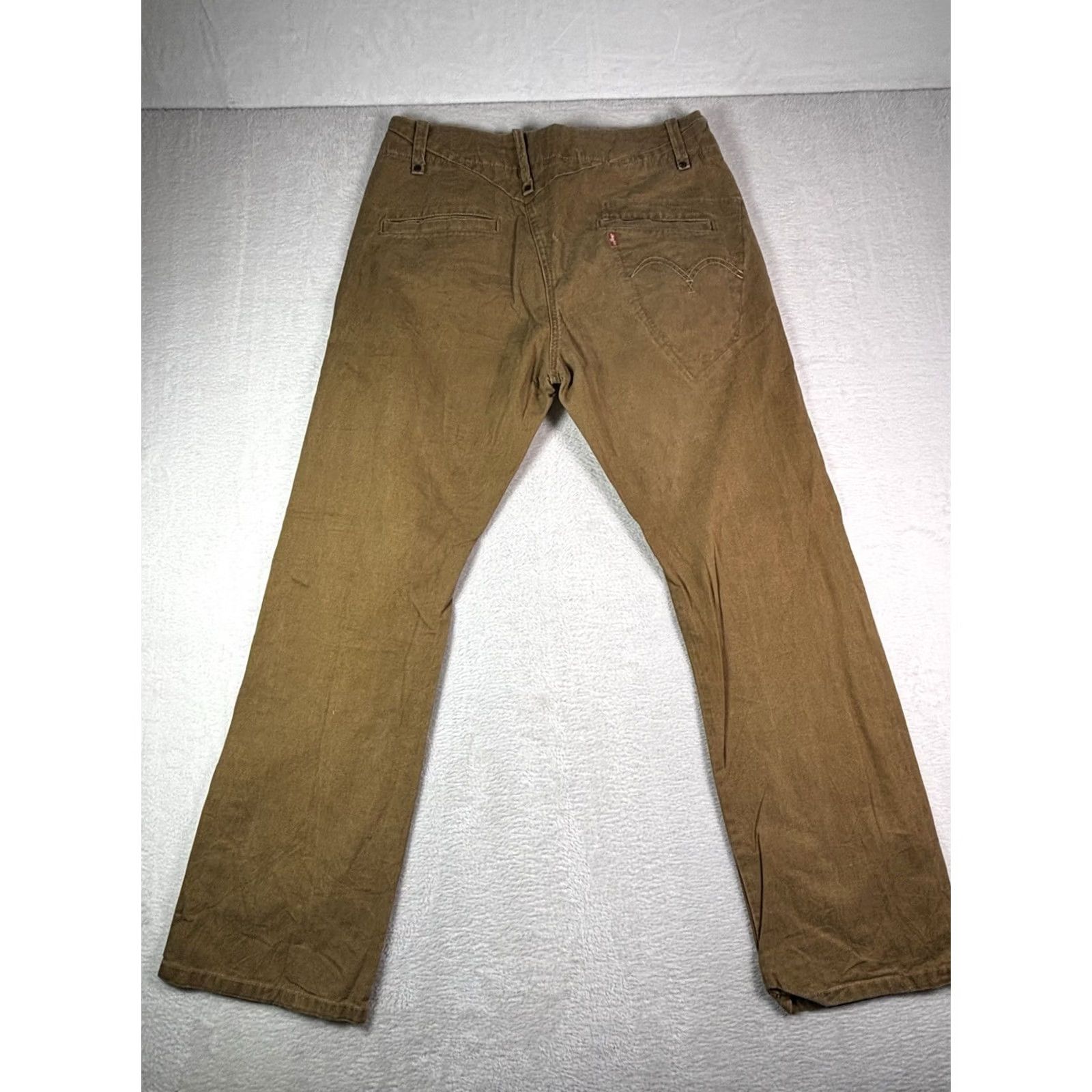 Levi's VINTAGE Levi's Brown Jeans Boots Cut Red Tab Relaxed Mens 32x30 Denim Dark Wash Size US 32 / EU 48 - 2 Thumbnail
