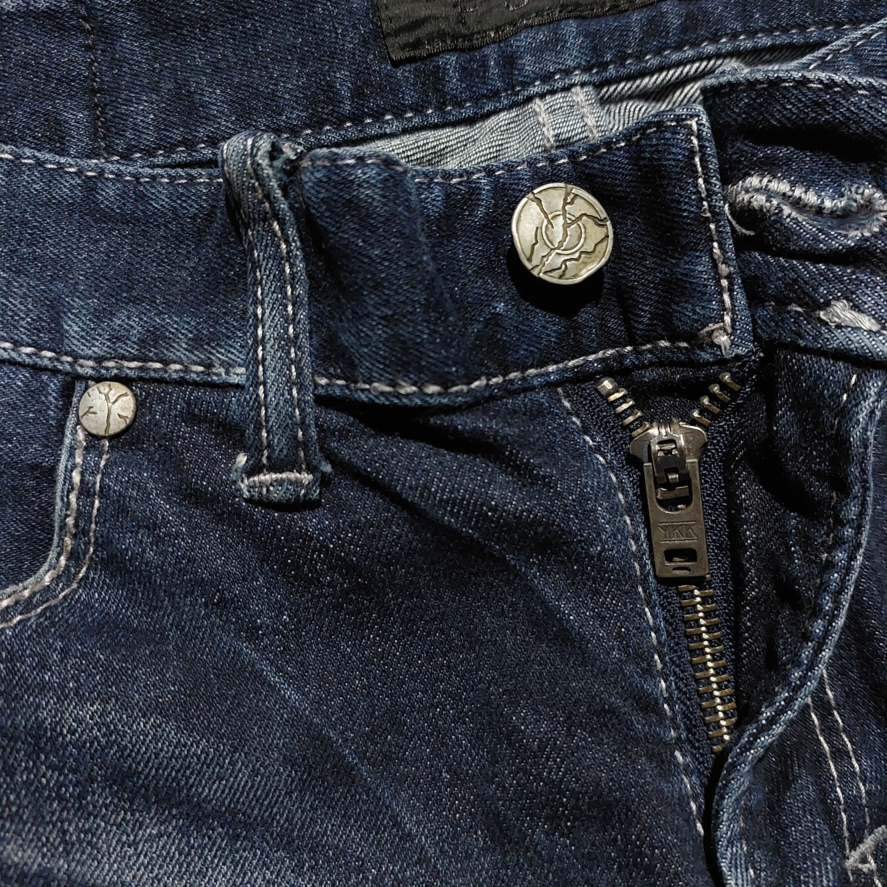 GOSTAR DE FUGA FUGA Stretch blue Faded Jeans Size US 30 / EU 46 - 5 Thumbnail