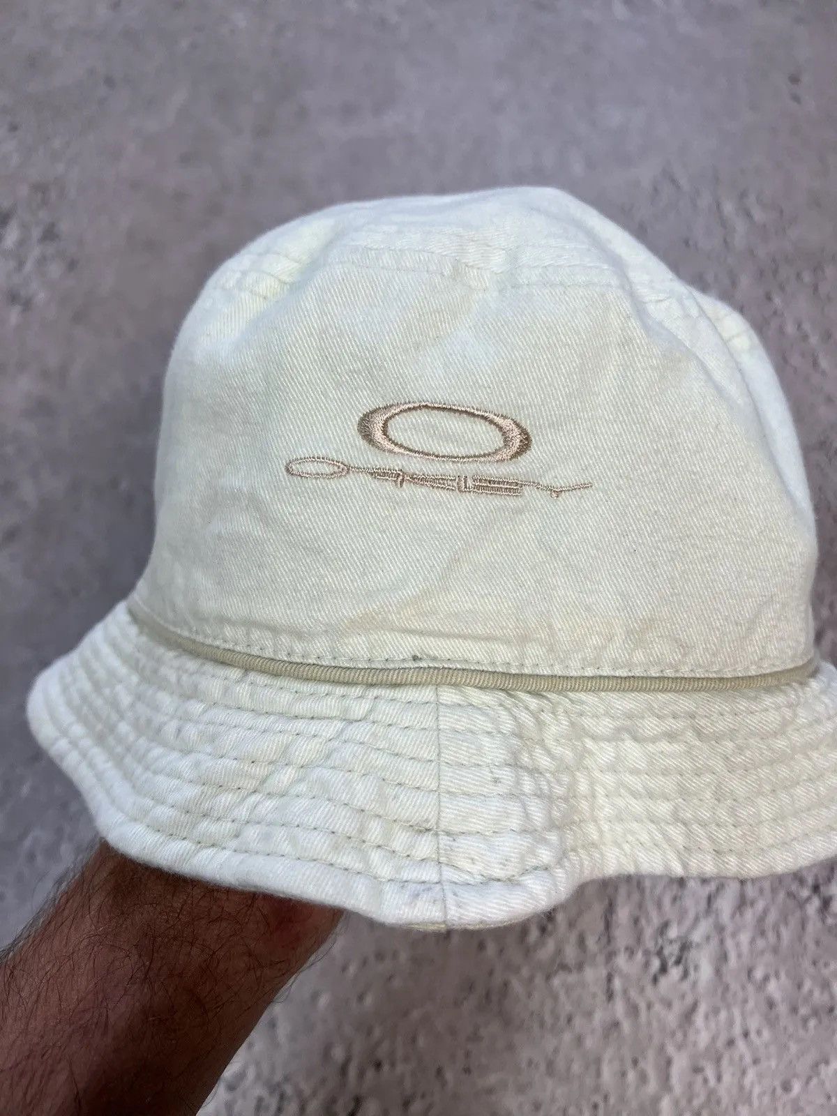 Oakley Japanese rare cotton Oakley 90s hat cap Size ONE SIZE - 2 Thumbnail