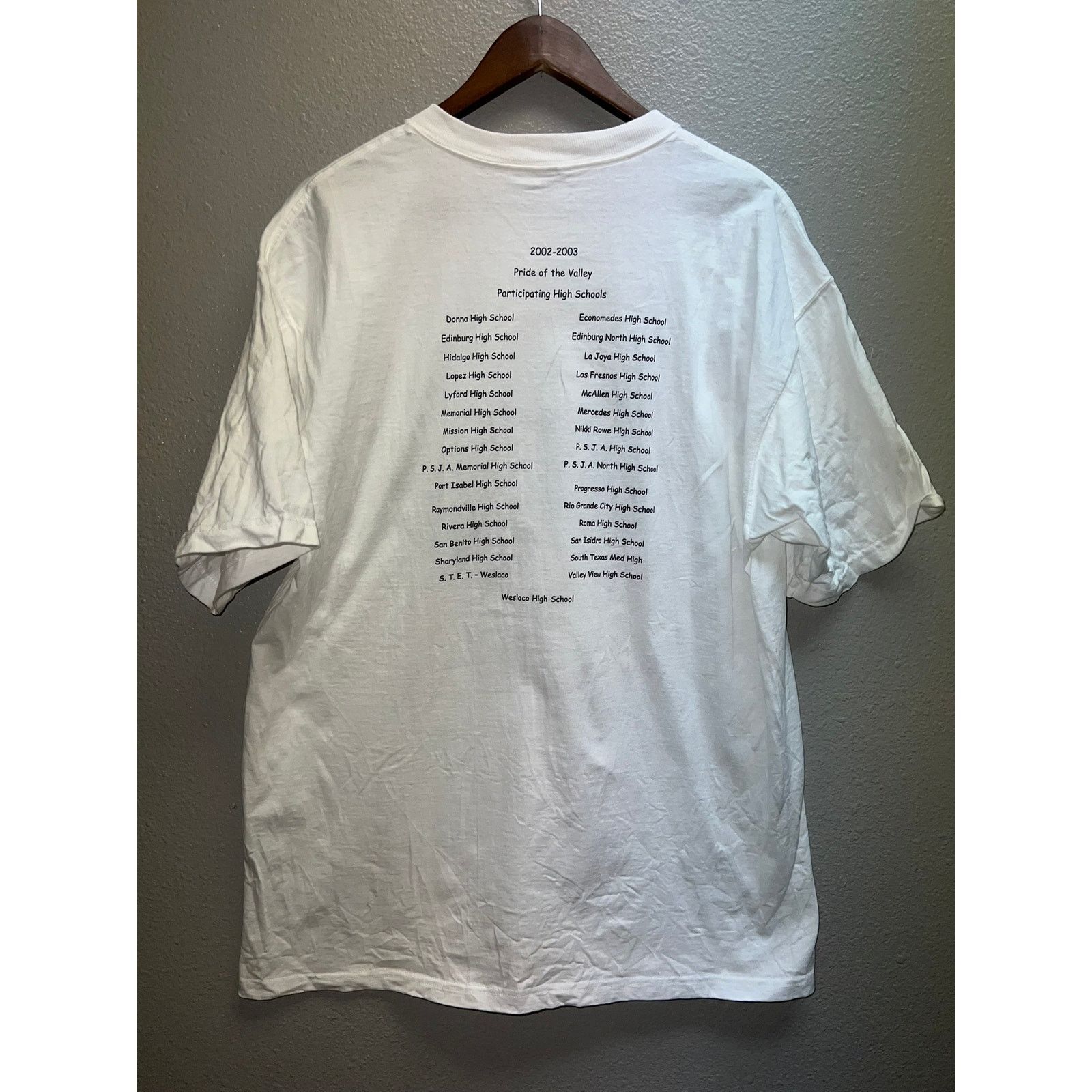 Vintage Vintage Pride Of The Valley Shirt Texas United Blood Tee XL Size US XL / EU 56 / 4 - 6 Thumbnail