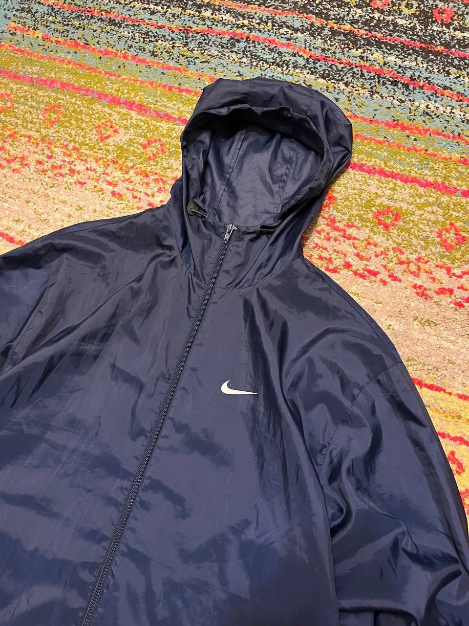Nike × Vintage Vintage Nike Big Swoosh Nylon Olympic Y2K Jacket L Size US L / EU 52-54 / 3 - 5 Thumbnail