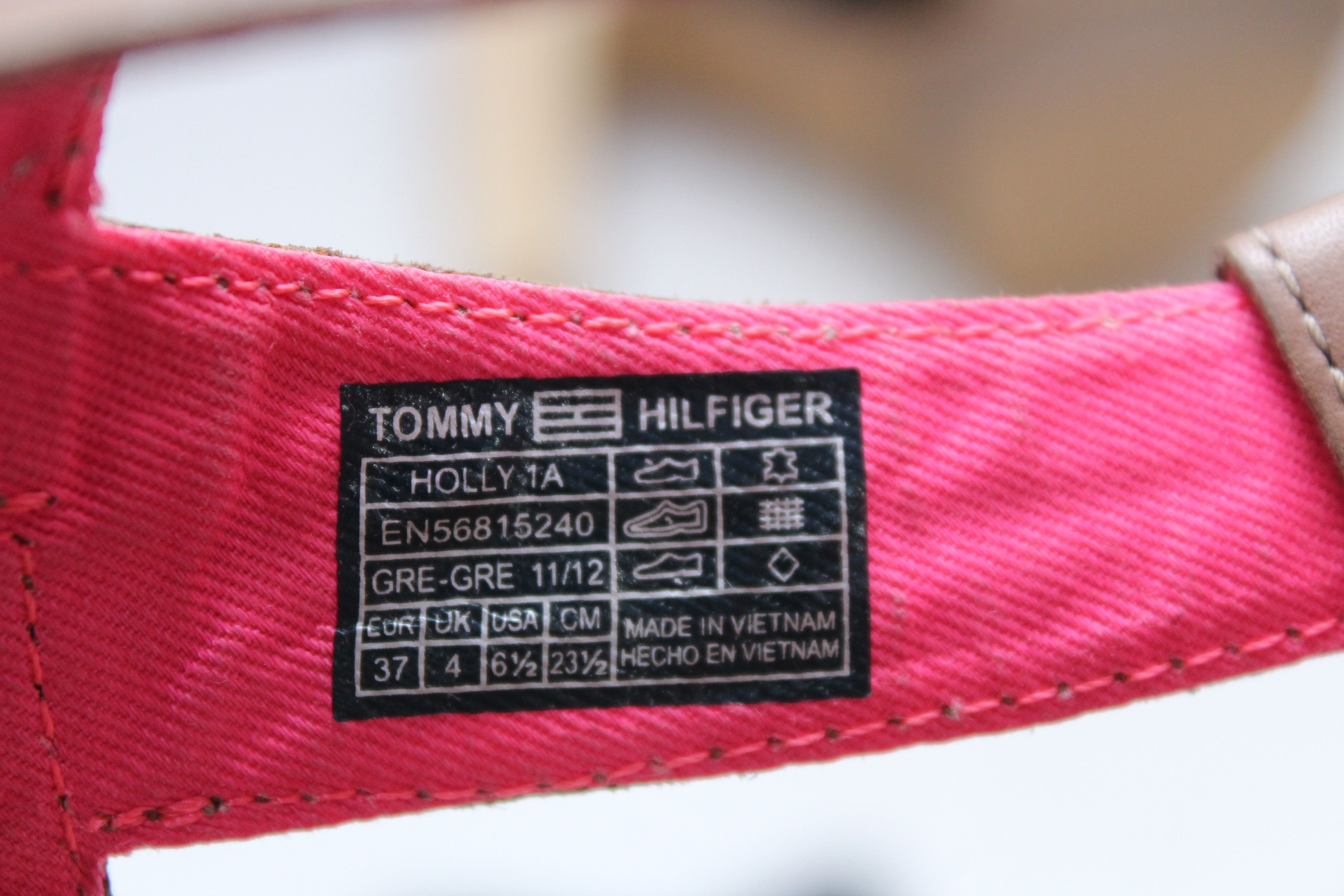 Tommy Hilfiger Tommy Hilfiger Sandals Hells Size 37 Authentic Vintage Size US 7 / IT 37 - 12 Thumbnail