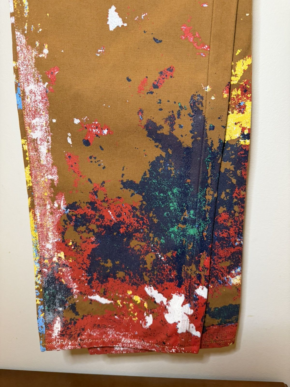 Other Levis x Junya Watanabe CDG Paint Splatter Brown Jeans Size US 37 - 6 Thumbnail