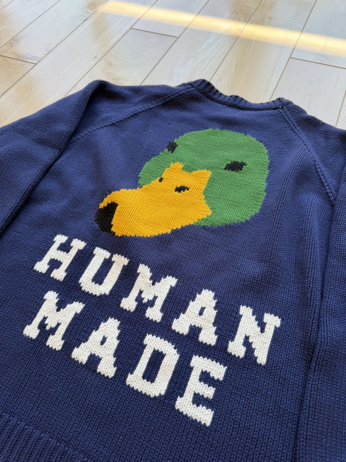 Human Made Cotton Acrylic Duck Sweater Size US L / EU 52-54 / 3 - 5 Thumbnail