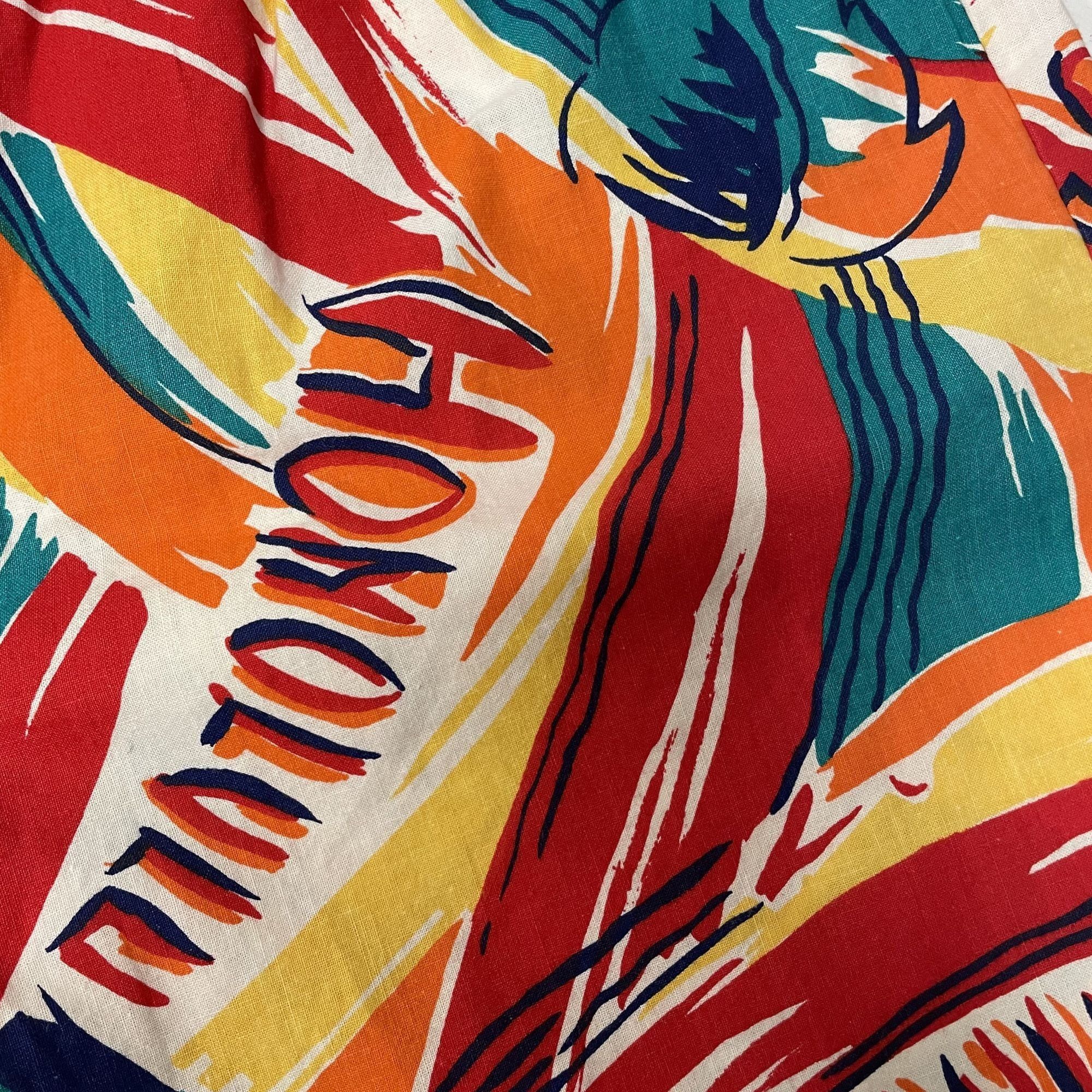 Other Vtg NEON Bold MULTICOLOR Abstract SKATER Shorts Size US 30 / EU 46 - 3 Thumbnail