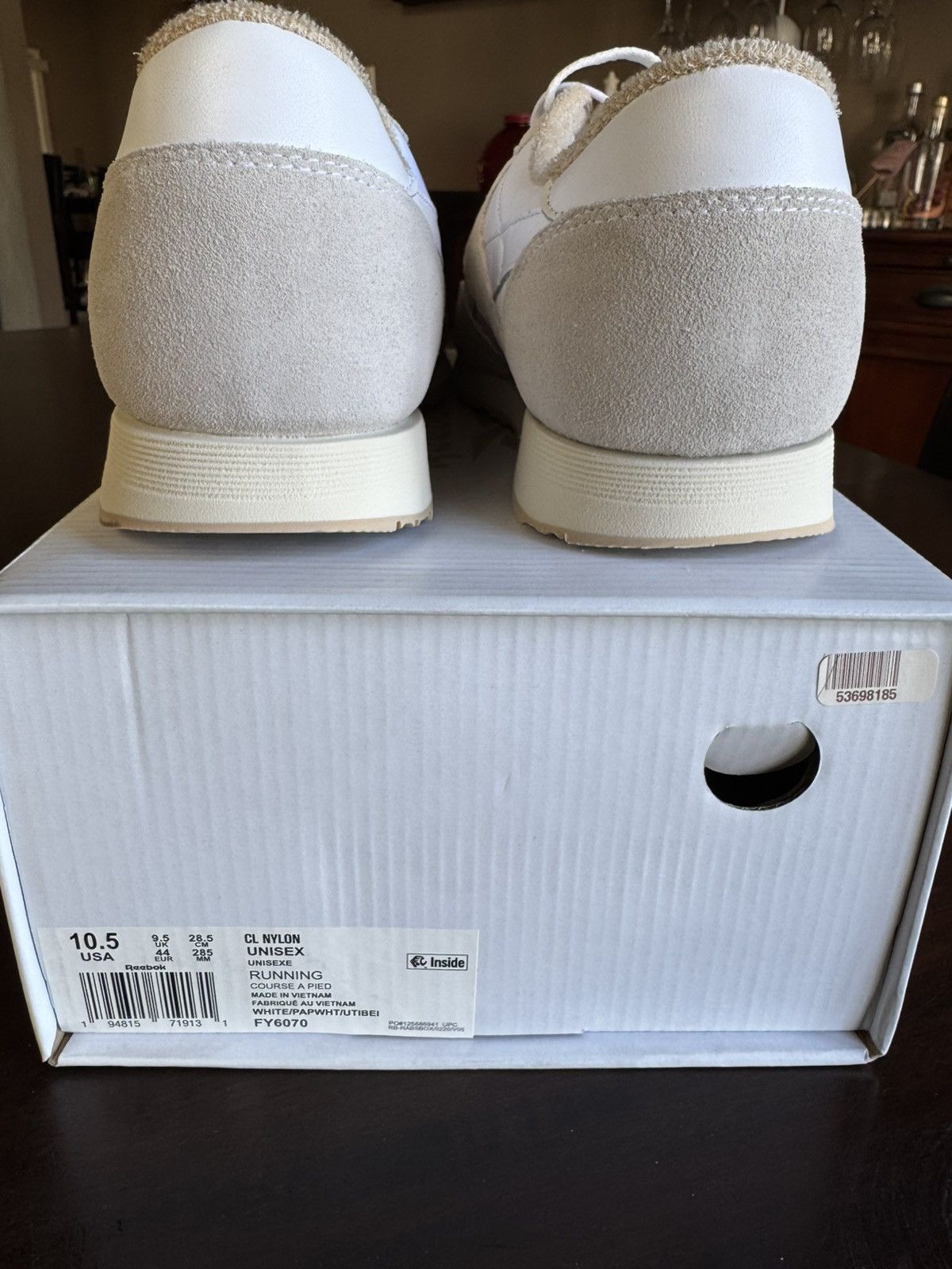 JJJJound × Reebok JJJJound Reebok Classic Nylon White Size US 10.5 / EU 43-44 - 4 Thumbnail