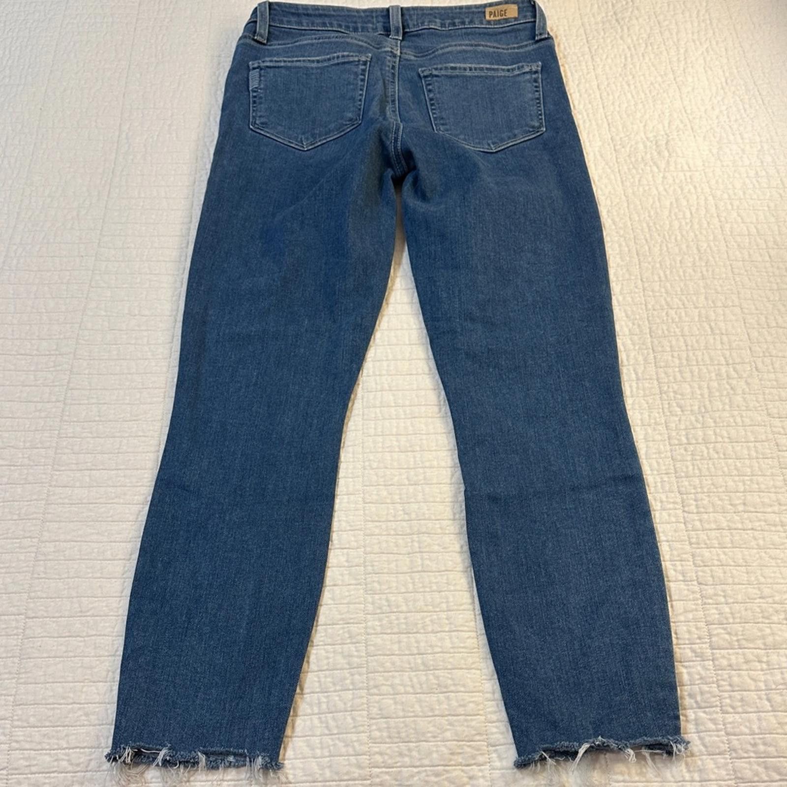 Paige PAIGE Hoxton 26 High Waisted EUC Denim Blue Jeans Size 26" / US 2 / IT 38 - 6 Thumbnail
