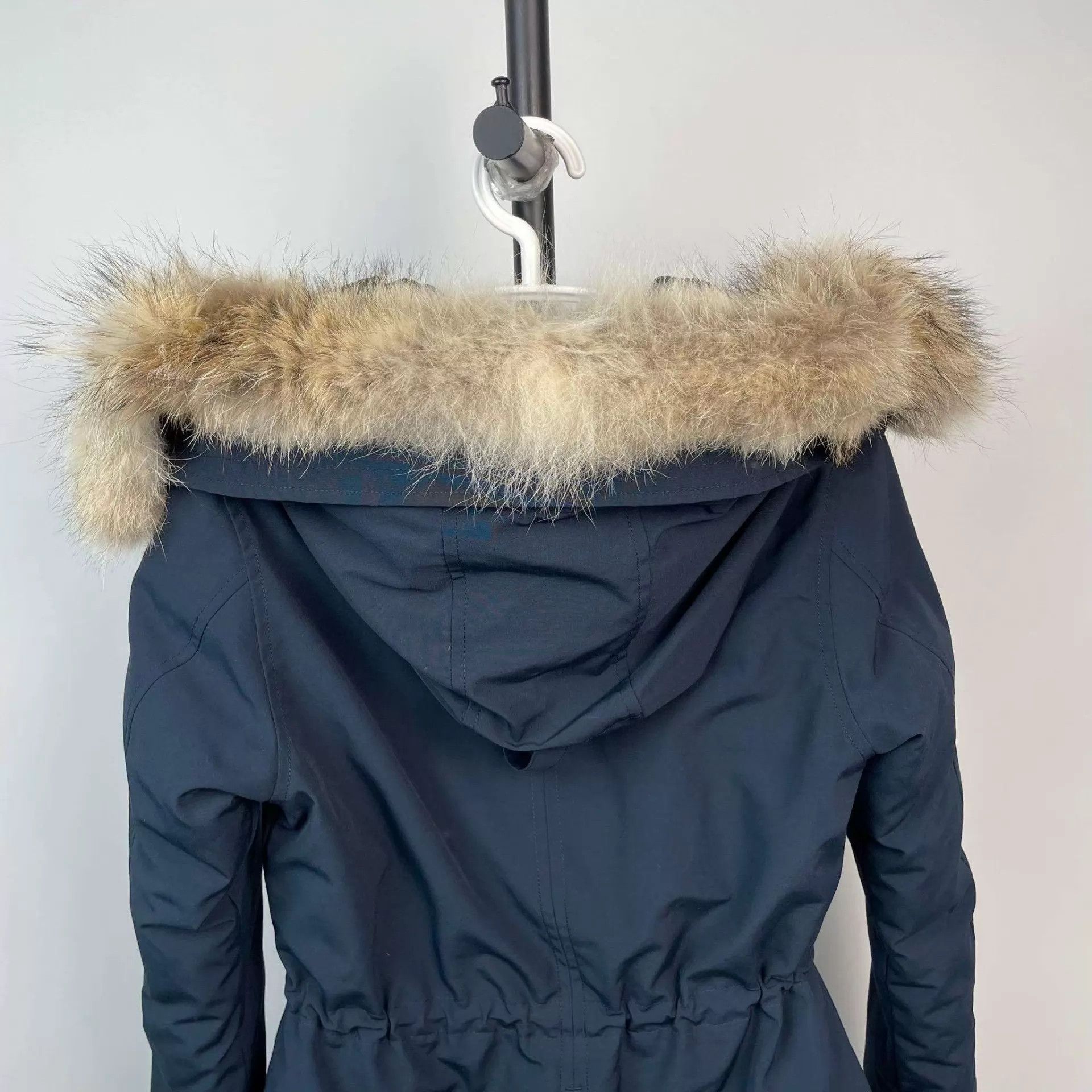 Canada Goose Canada Goose hooded down coat XS navy blue 95 New Size XS / US 0-2 / IT 36-38 - 4 Thumbnail