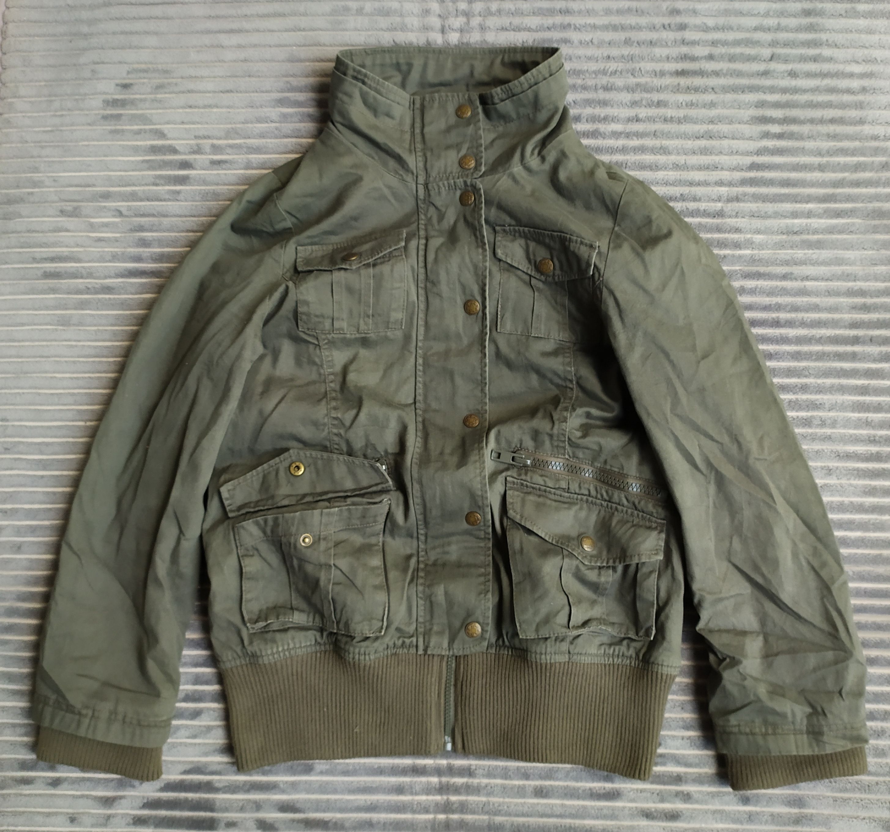 If Six Was Nine × Japanese Brand × Le Grande Bleu (L.G.B.) Japanese Army green multipocket jacket Size US L / EU 52-54 / 3 - 1 Thumbnail