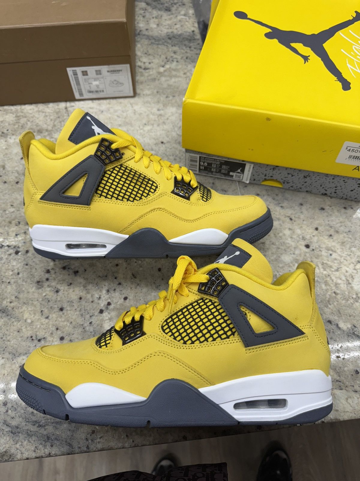 Jordan Brand Air Jordan 4 Retro Lighting’s Size US 9.5 / EU 42-43 - 1 Thumbnail