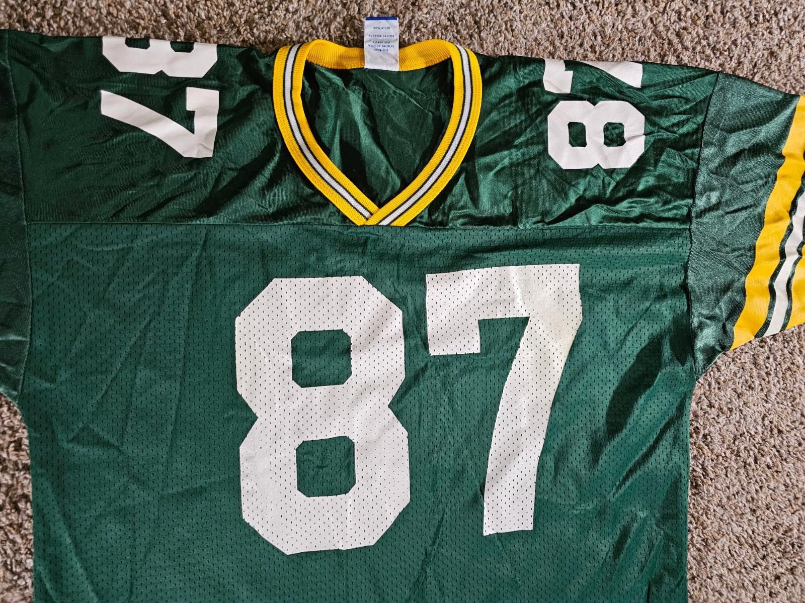 Champion Green Bay Packers Robert Brooks #87 Champion Jersey Mens 48 Size US M / EU 48-50 / 2 - 2 Thumbnail