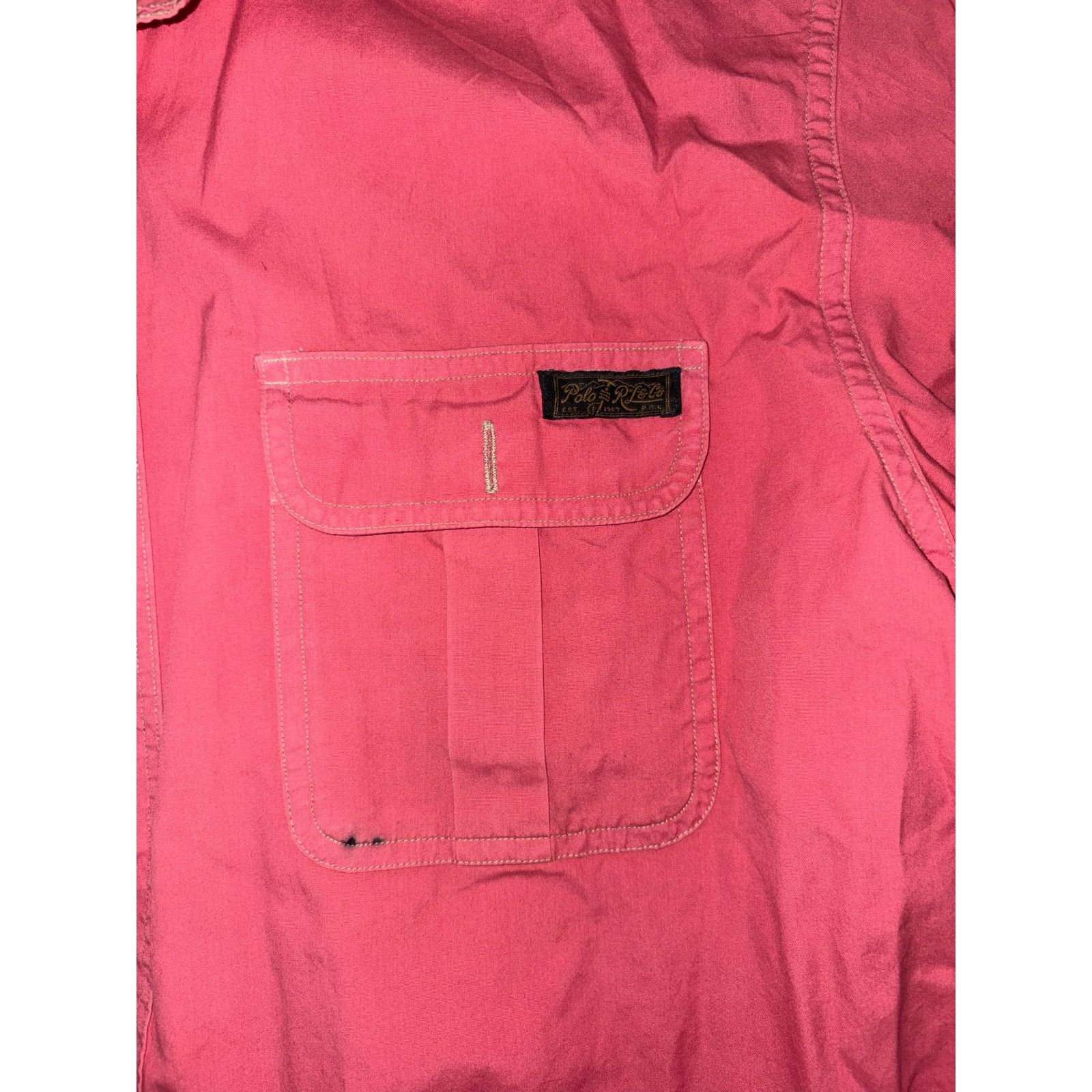 Polo Ralph Lauren Polo Ralph Lauren men’s longsleeve red y2k XL button up Size US XL / EU 56 / 4 - 3 Thumbnail