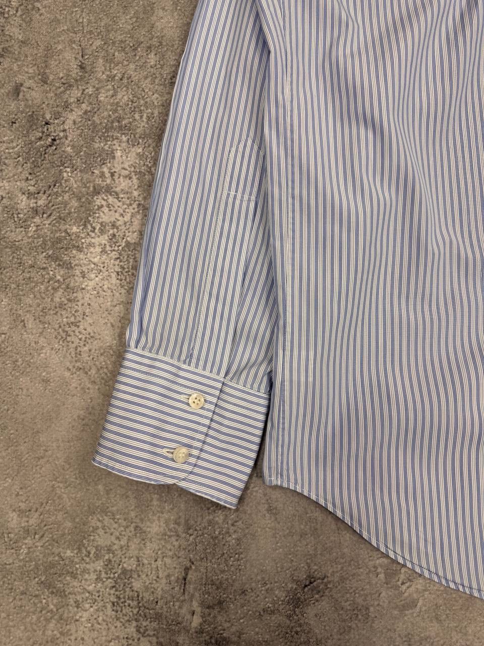 Other Gino Venturini Men Striped Shirt Blue White Size XL Size US XL / EU 56 / 4 - 8 Thumbnail